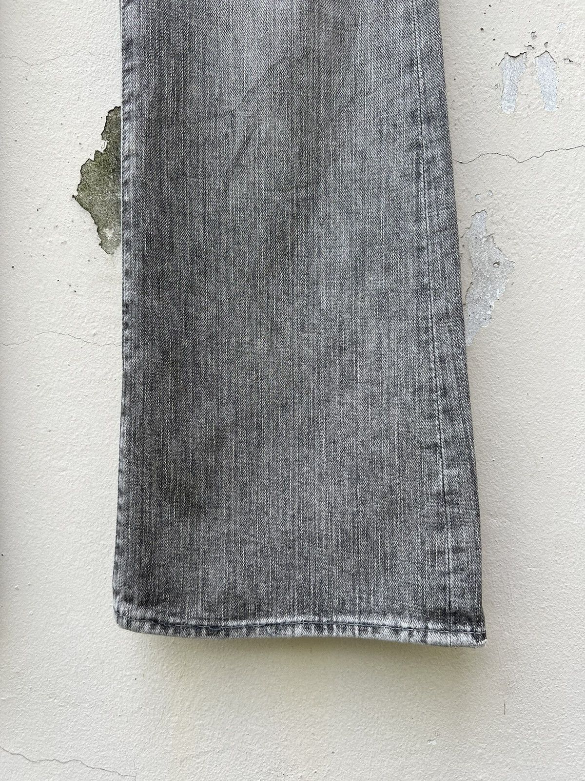 RUDE GALLERY Vintage Rude Gallery Japan Faded Black Denim Flare Jeans Size US 32 / EU 48 - 13 Thumbnail