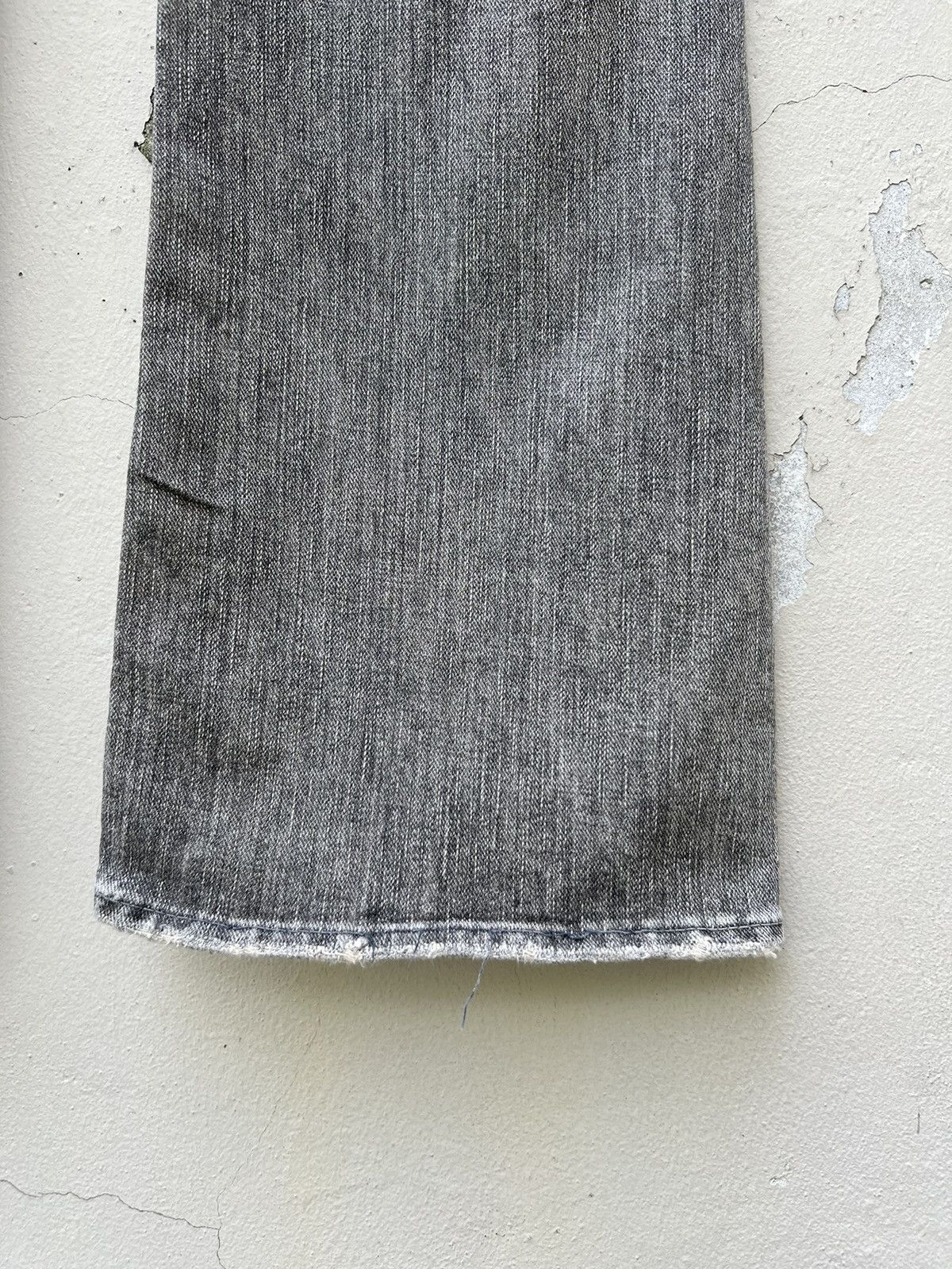RUDE GALLERY Vintage Rude Gallery Japan Faded Black Denim Flare Jeans Size US 32 / EU 48 - 22 Thumbnail