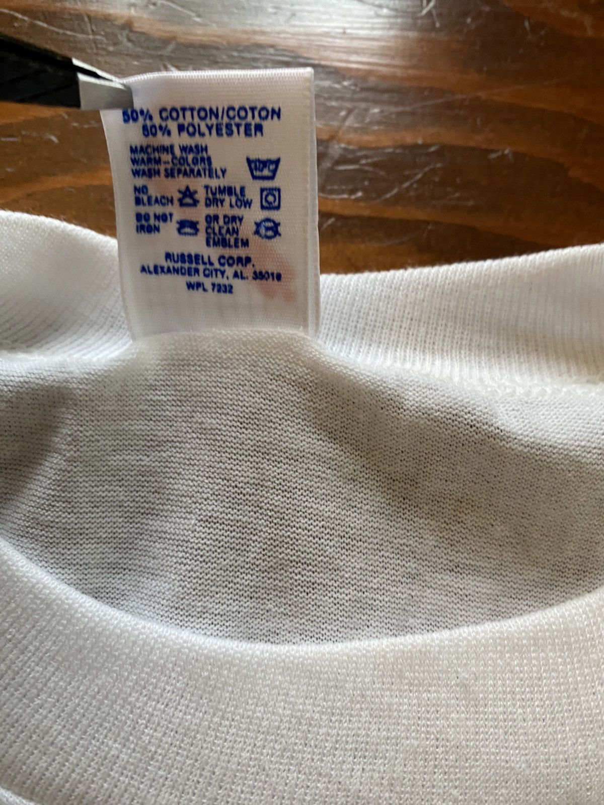 Jerzees Vintage 80’s No Guts No Glory Single Stitch Sleeves Thin Tee Size US XL / EU 56 / 4 - 12 Thumbnail