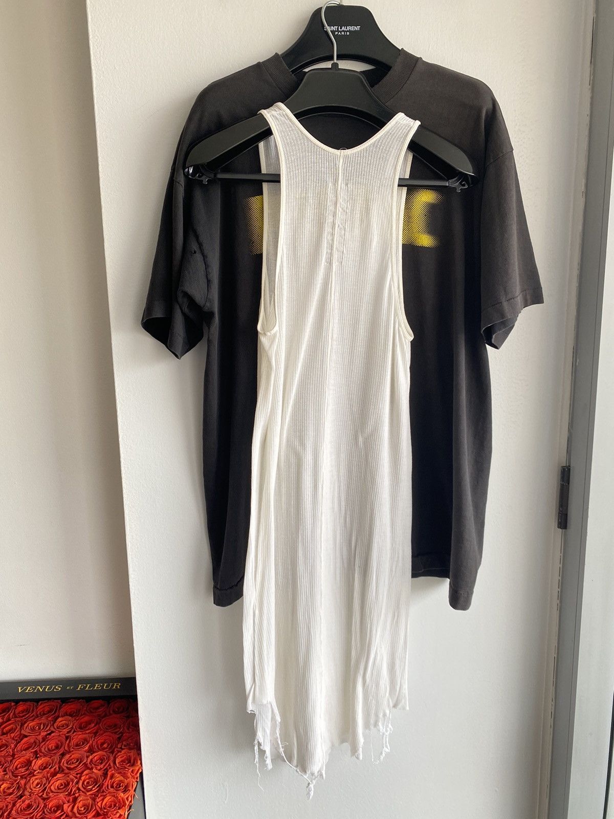 Rick Owens Rick Owens ONE SIZE FIT Semi Sheer STRETCHY Tank Top Shirt Size US S / EU 44-46 / 1 - 5 Thumbnail