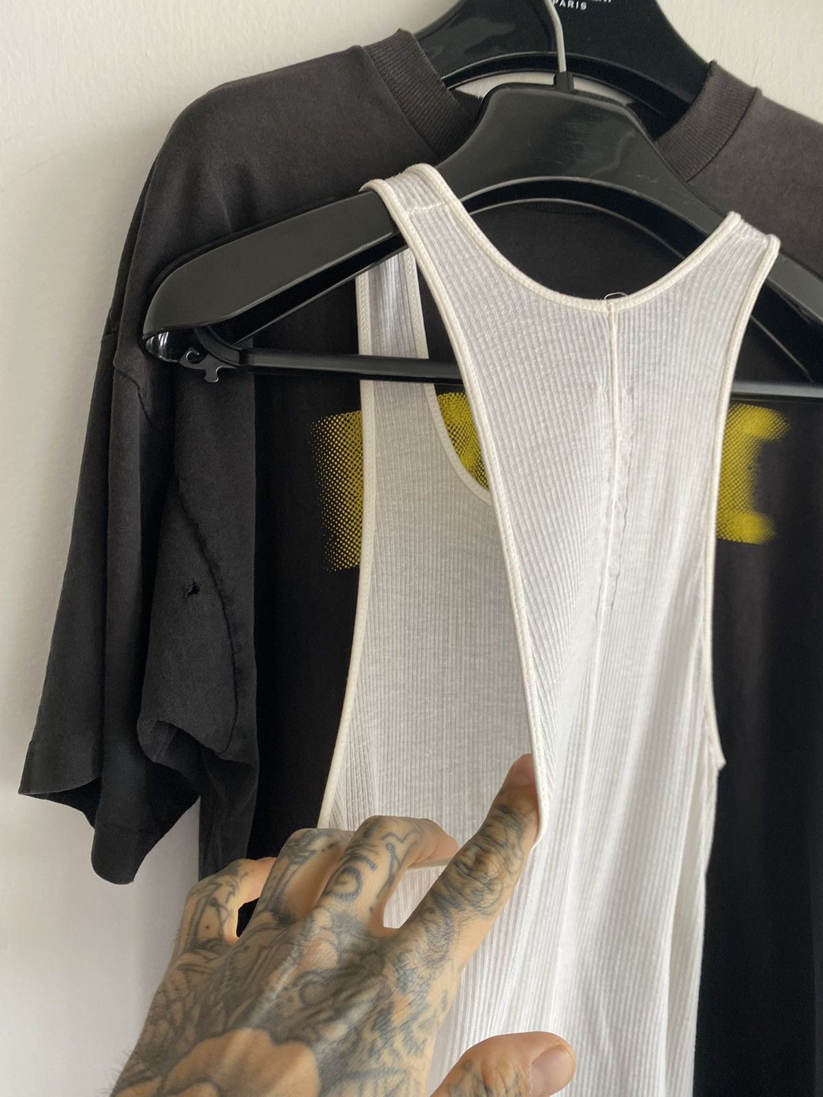 Rick Owens Rick Owens ONE SIZE FIT Semi Sheer STRETCHY Tank Top Shirt Size US S / EU 44-46 / 1 - 7 Thumbnail