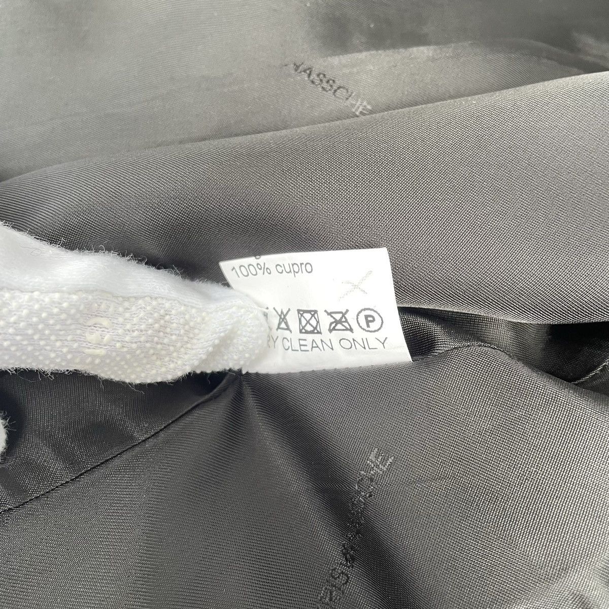 Kris Van Assche Kris van Assche Grey Pinstripe Silk Blazer Jacket Size 52R - 9 Thumbnail