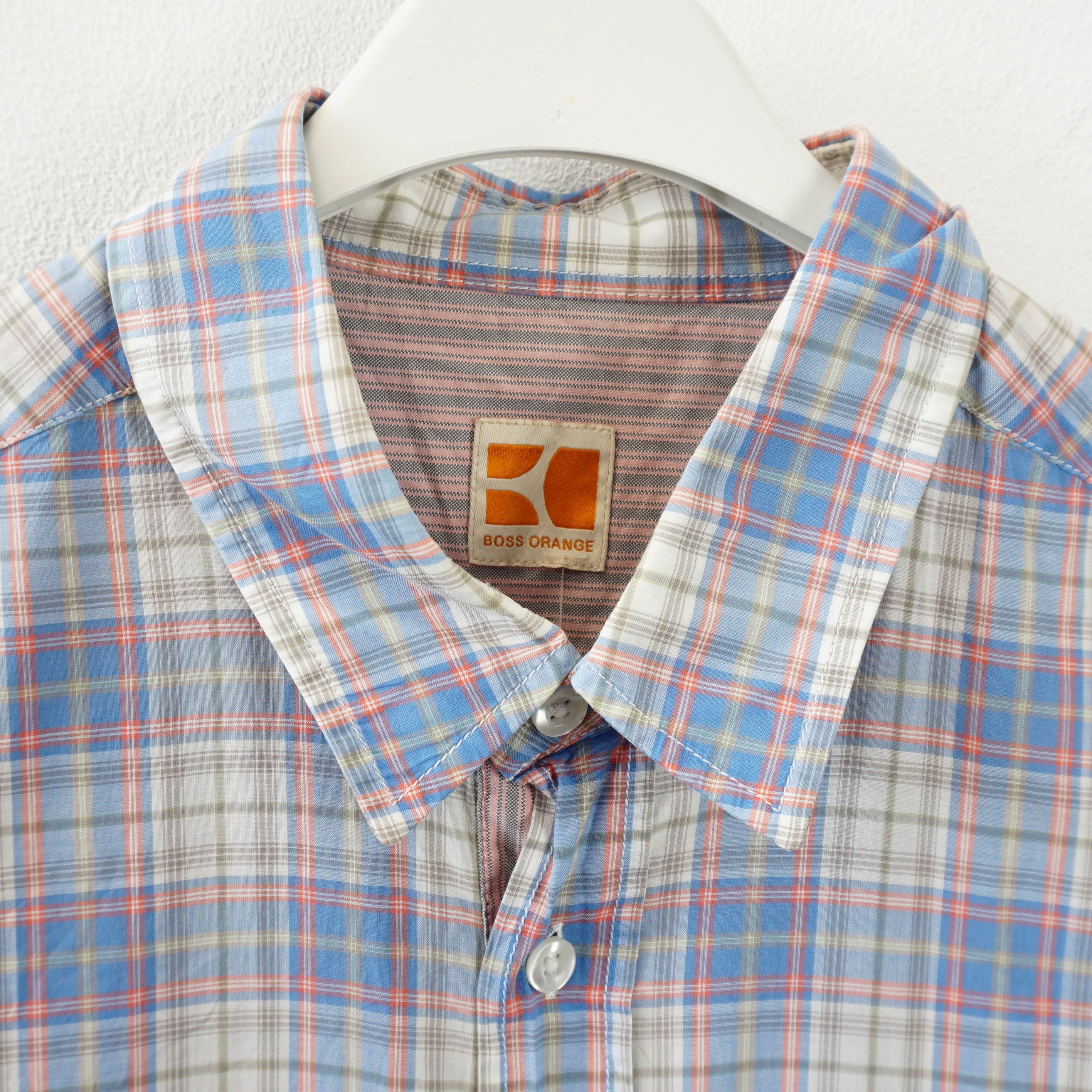 Hugo Boss Boss Orange Flannel Shirt Size US L / EU 52-54 / 3 - 2 Thumbnail