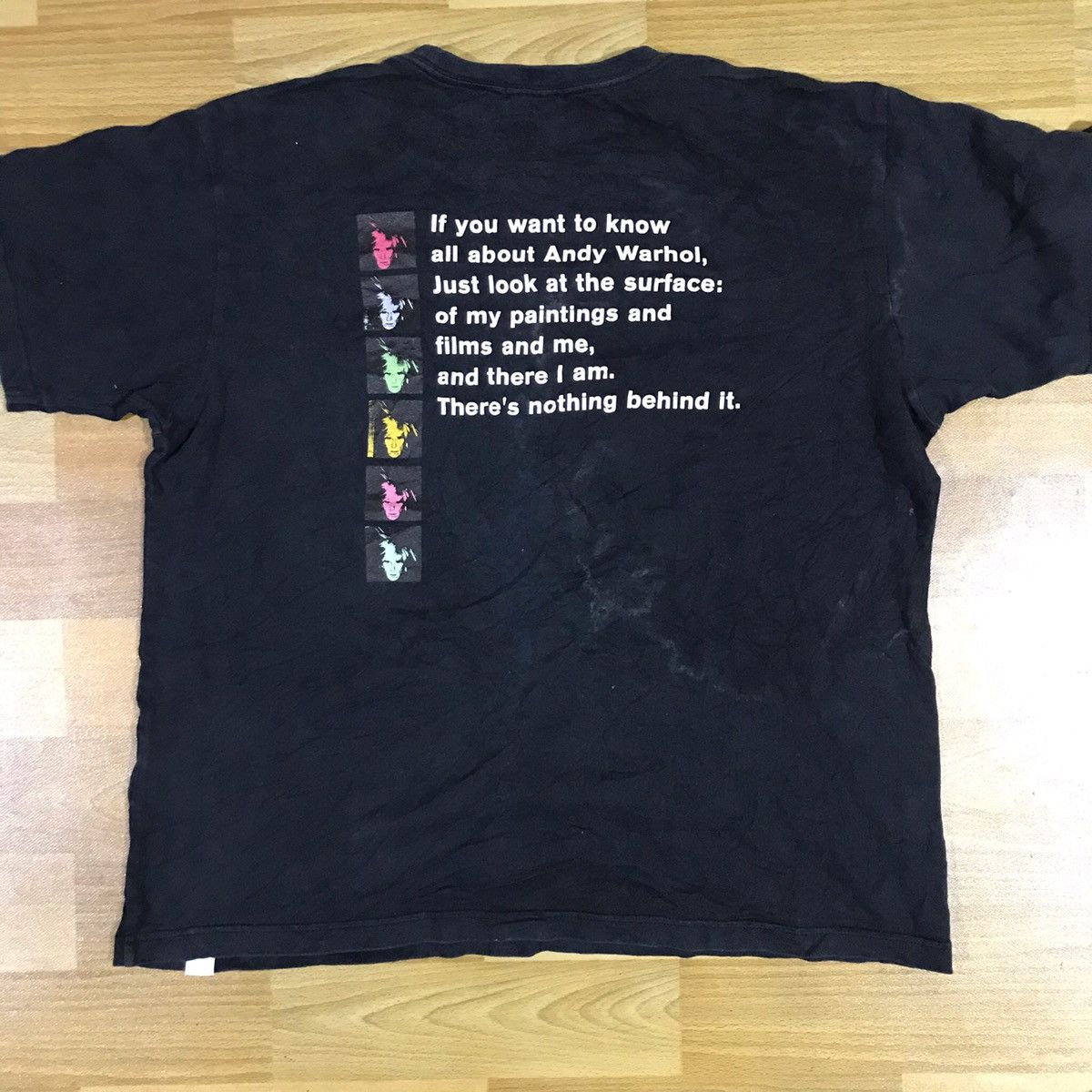 Andy Warhol × Uniqlo Vintage Andy Warhol Media Art Tshirt Heaven And Hell Travis Size US XL / EU 56 / 4 - 4 Thumbnail
