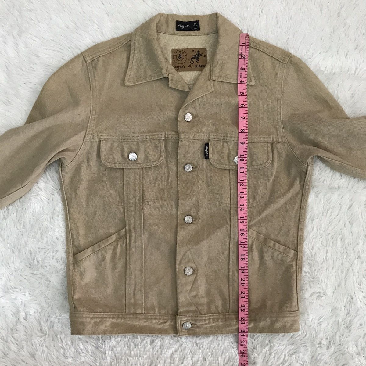 agnes b. Agnes B Jeans Jacket Made in France Size US M / EU 48-50 / 2 - 22 Thumbnail