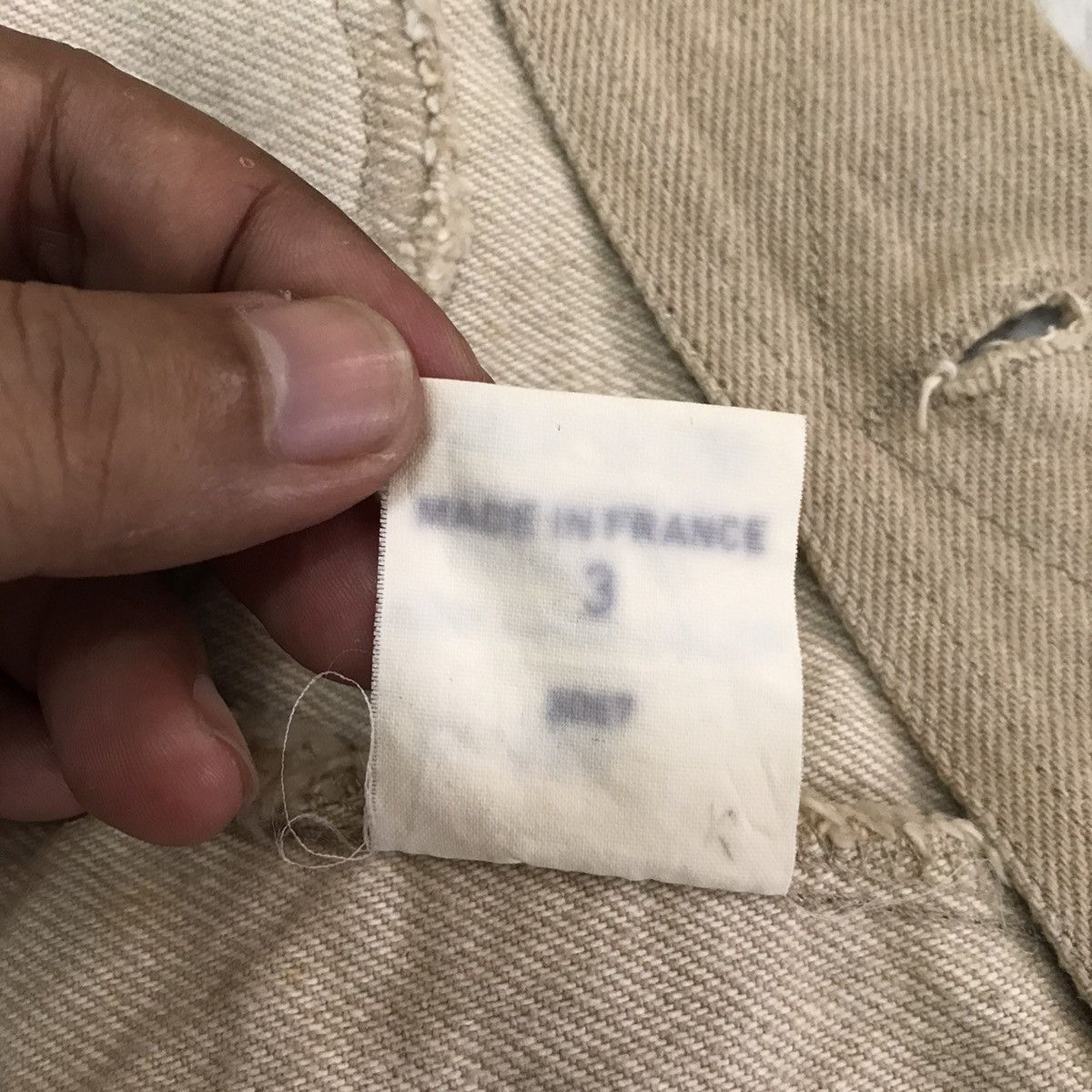 agnes b. Agnes B Jeans Jacket Made in France Size US M / EU 48-50 / 2 - 20 Thumbnail