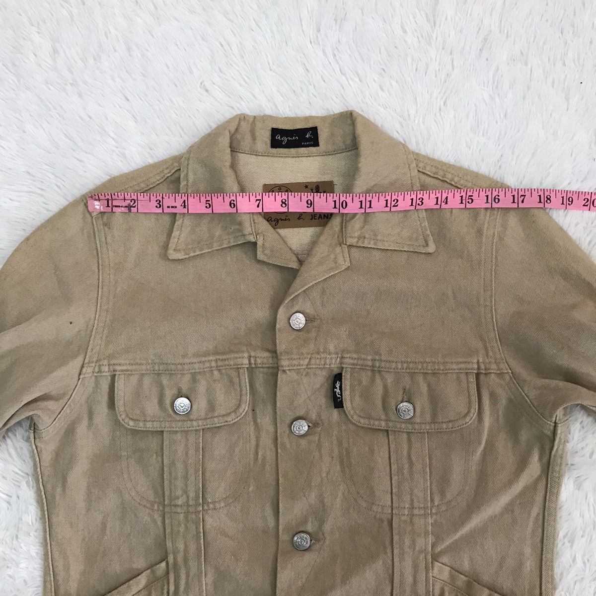 agnes b. Agnes B Jeans Jacket Made in France Size US M / EU 48-50 / 2 - 23 Thumbnail