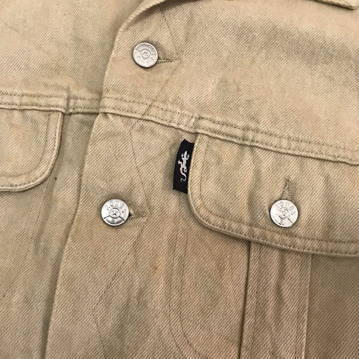agnes b. Agnes B Jeans Jacket Made in France Size US M / EU 48-50 / 2 - 7 Thumbnail