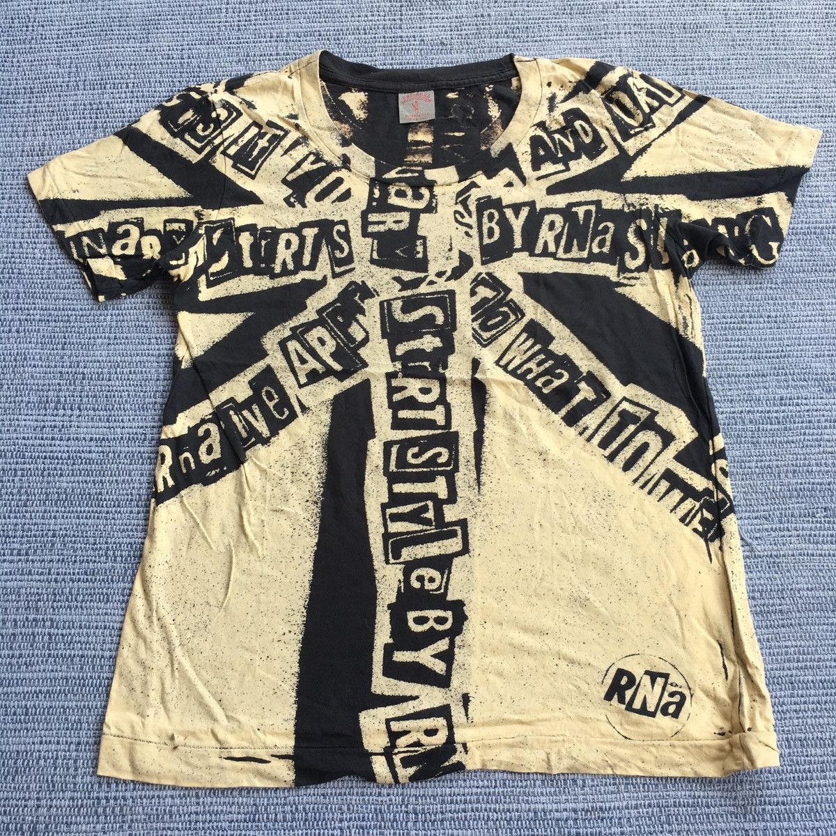 image of Seditionaries x Vintage Rna Punk Full Printed in Black, Men's (Size Small)