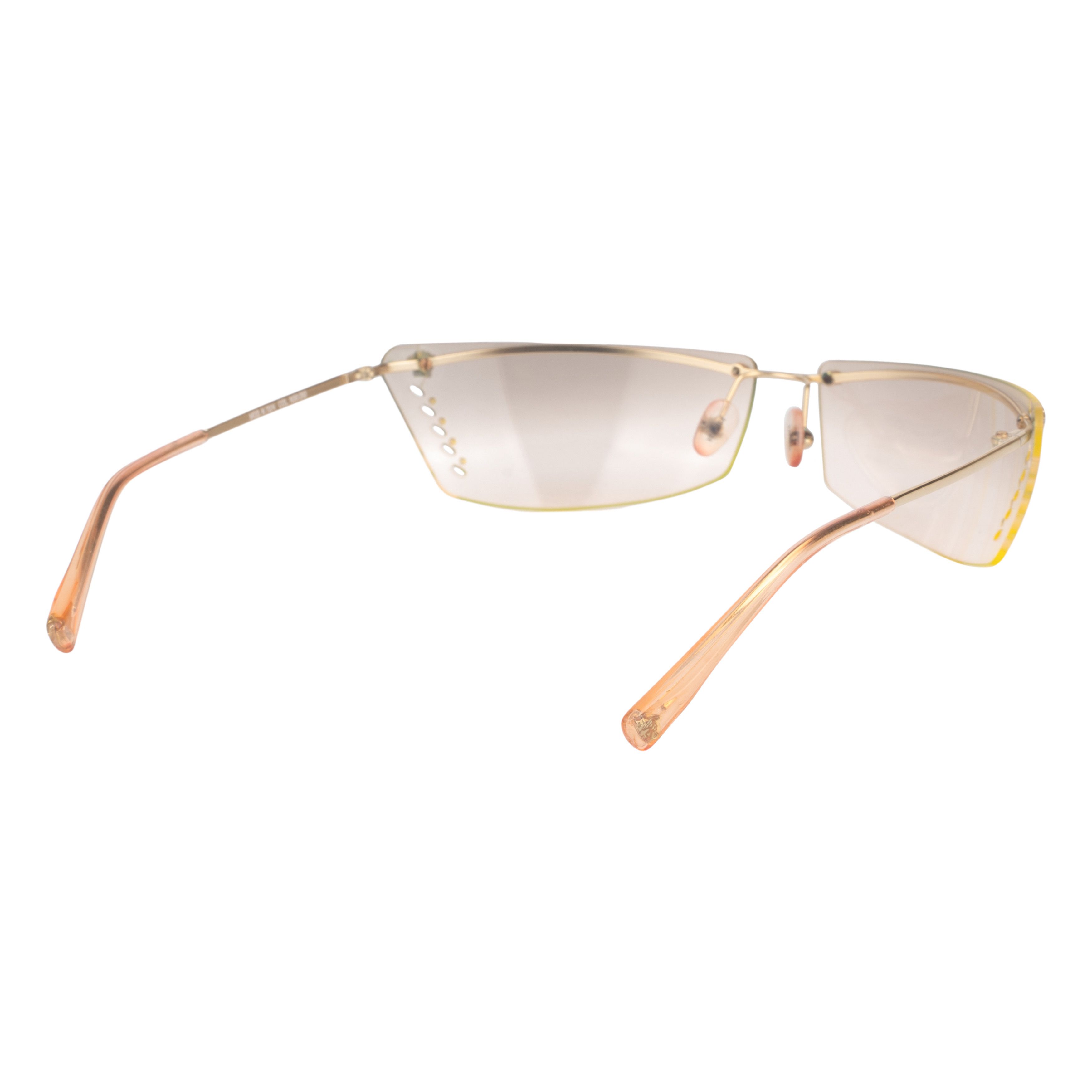 Versace Versace Medusa Rimless Sunglasses Size ONE SIZE - 2 Thumbnail
