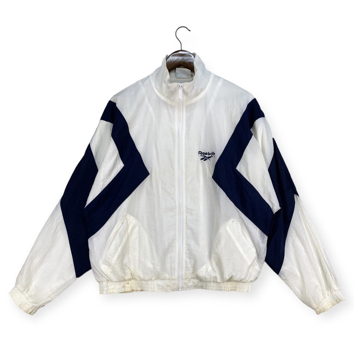 Reebok Vintage 90s Reebok Windbreaker Size US M / EU 48-50 / 2 - 1 Thumbnail
