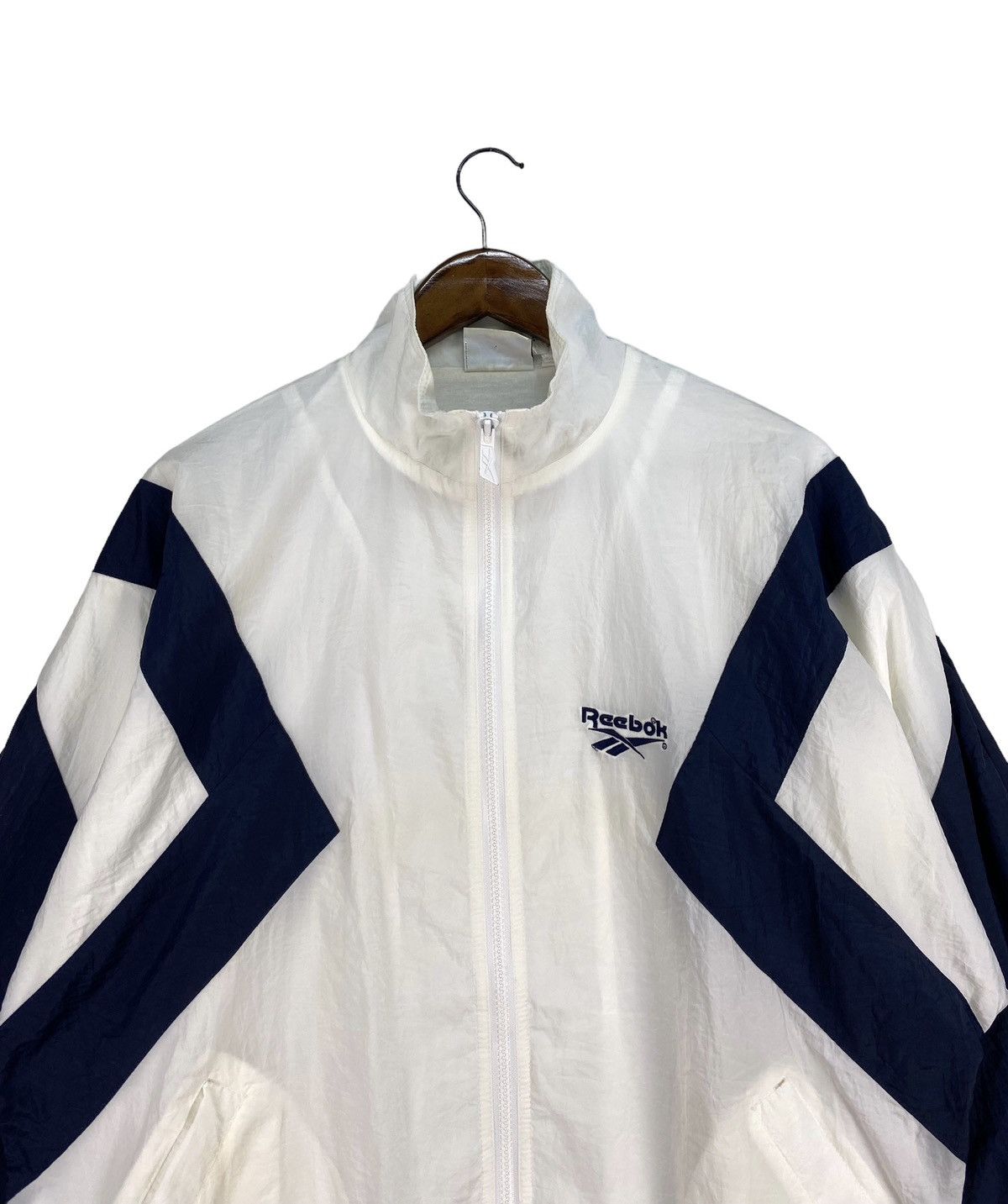 Reebok Vintage 90s Reebok Windbreaker Size US M / EU 48-50 / 2 - 2 Thumbnail