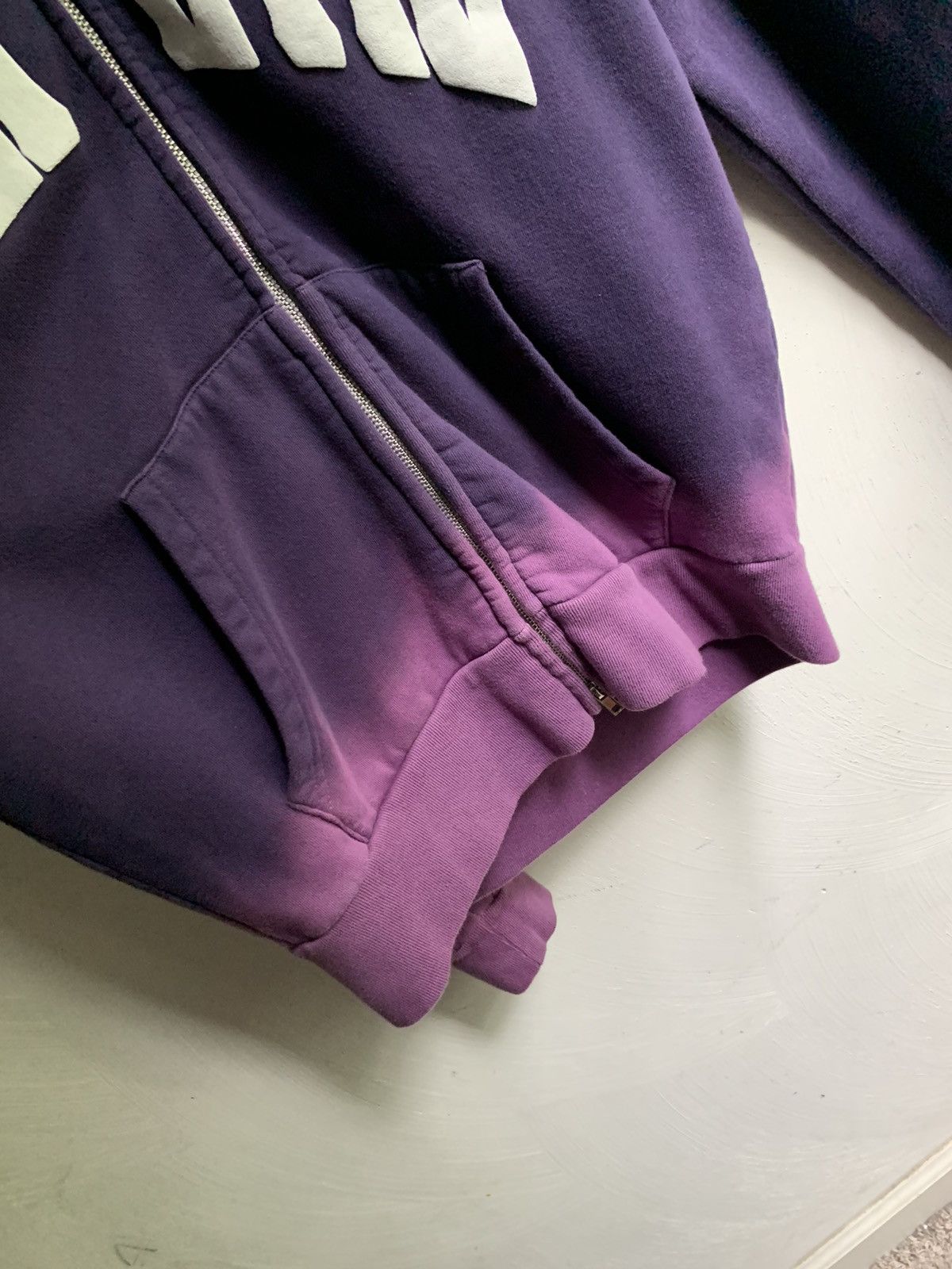 Half Evil Half Evil Purple Dye Arch Logo Full Zip Hoodie Limited 150 Size US M / EU 48-50 / 2 - 3 Thumbnail