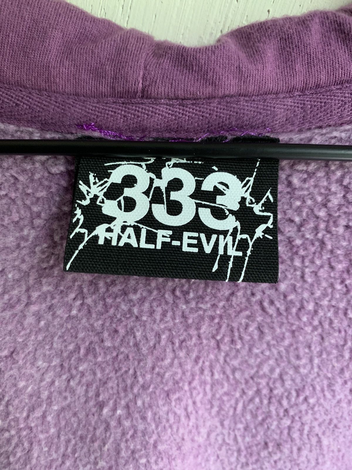 Half Evil Half Evil Purple Dye Arch Logo Full Zip Hoodie Limited 150 Size US M / EU 48-50 / 2 - 10 Thumbnail