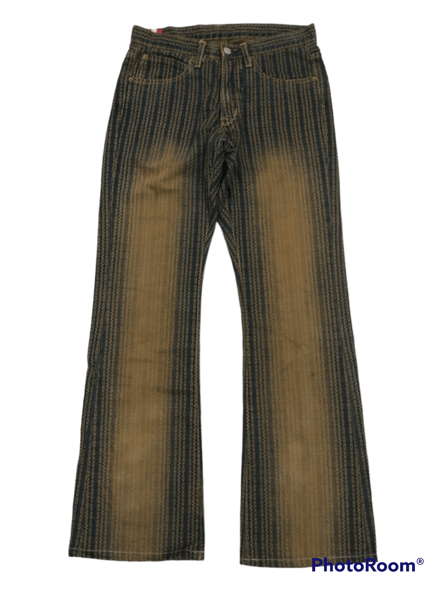 Japanese Brand FLARE SICK RUSTY BLUE WAY🇯🇵DENIM PANTS Size US 28 / EU 44 - 1 Thumbnail