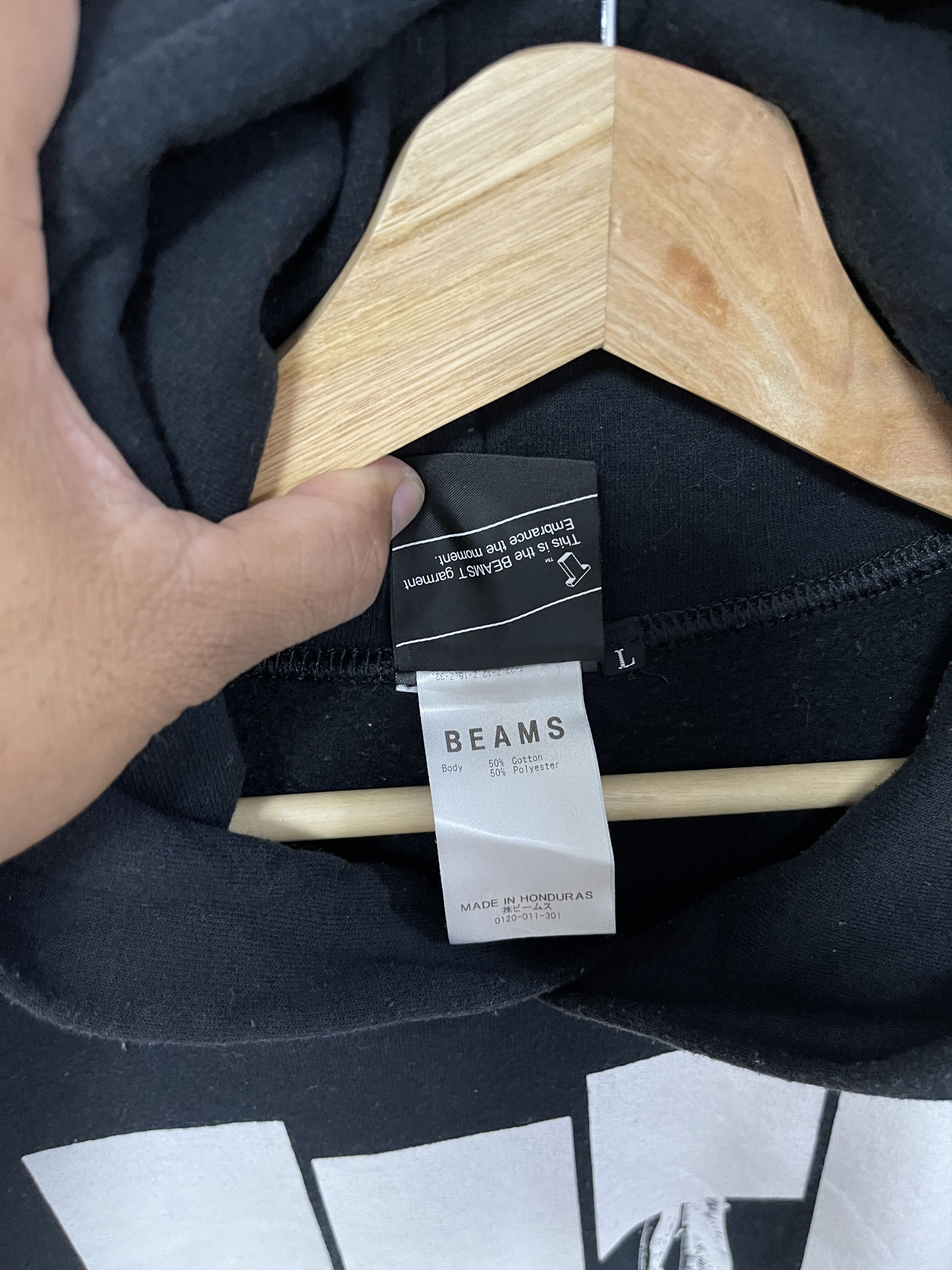 Beams Plus Japanese Beams Graphic Art Hoodie Sweatshirt Size US L / EU 52-54 / 3 - 7 Thumbnail