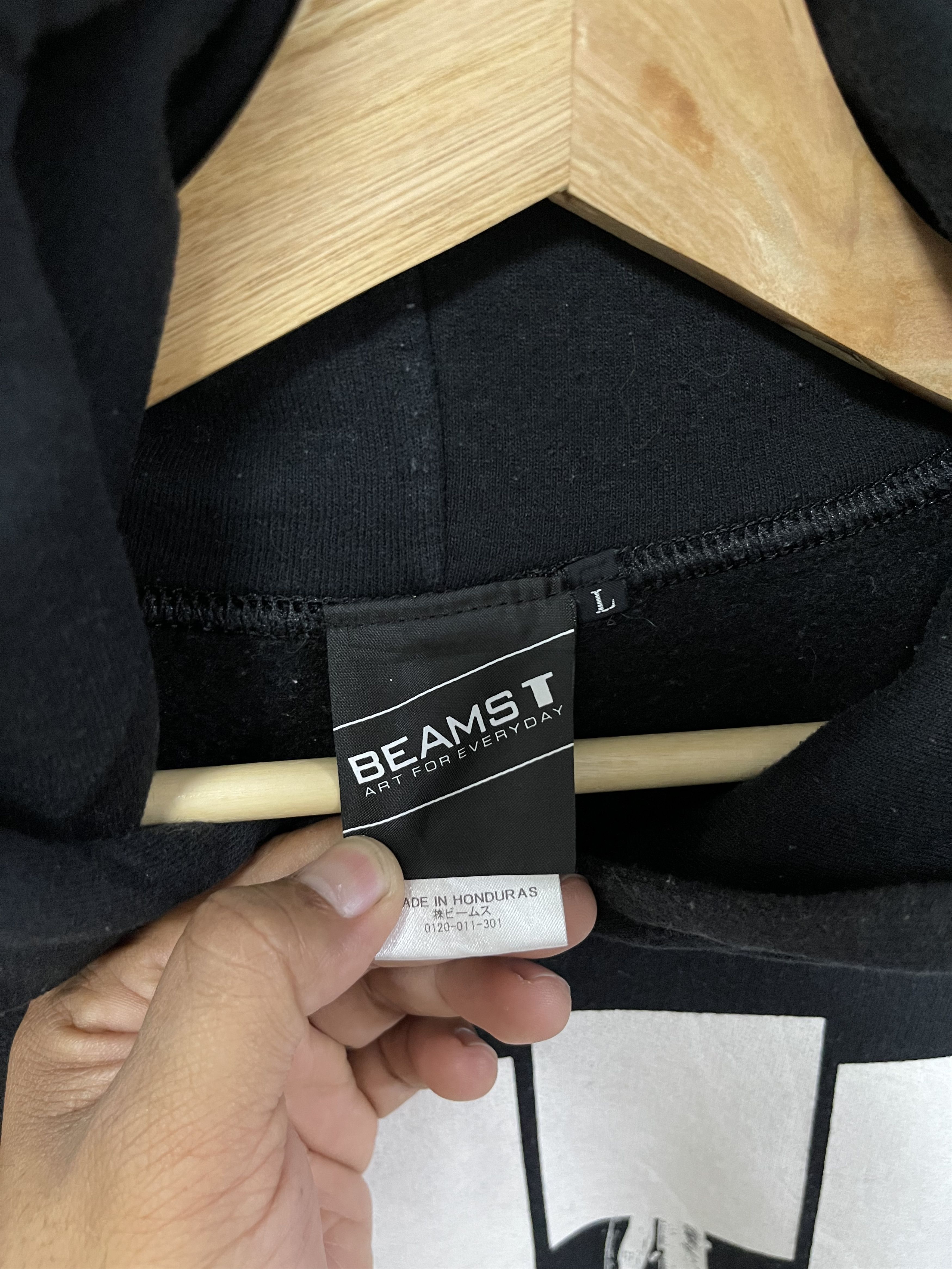 Beams Plus Japanese Beams Graphic Art Hoodie Sweatshirt Size US L / EU 52-54 / 3 - 6 Thumbnail