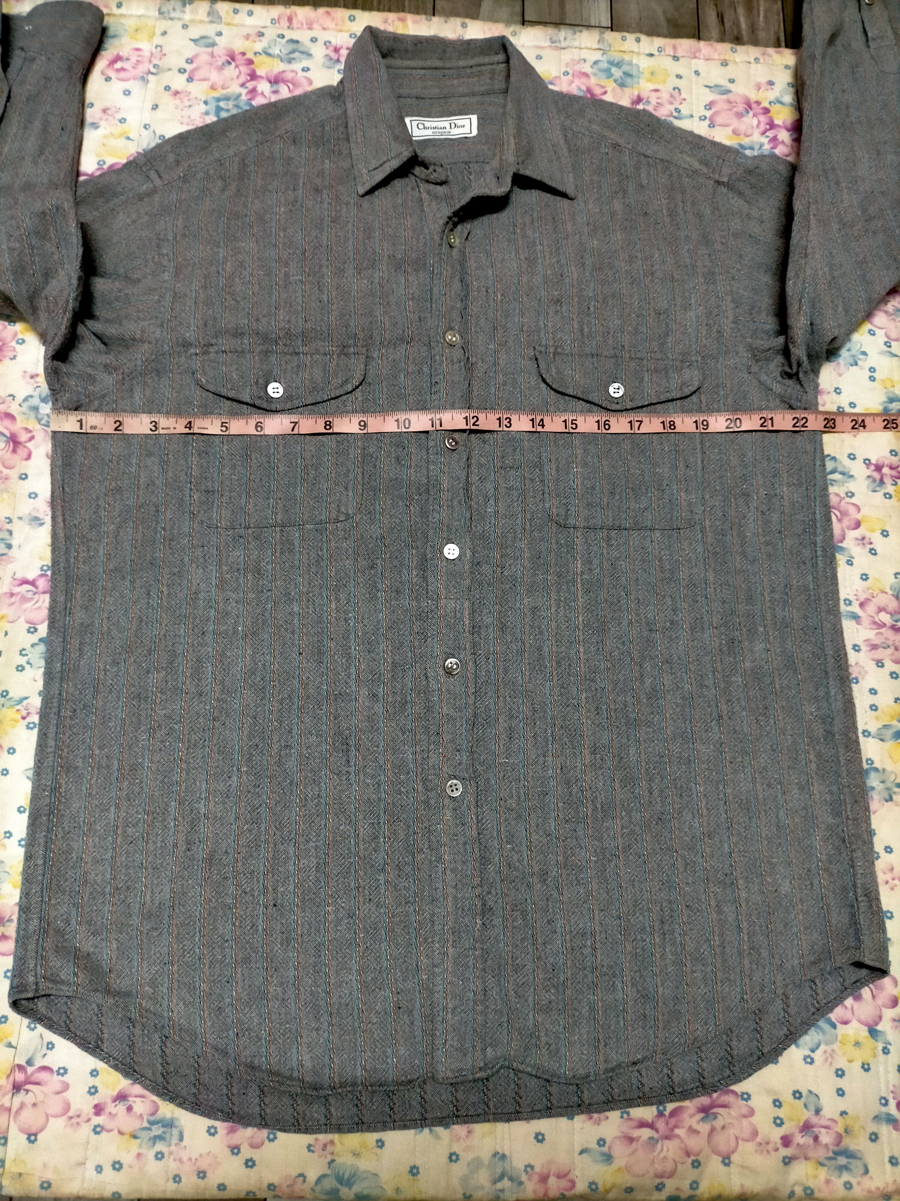 Christian Dior Monsieur Vintage Christian Dior Button ups Shirts Size US L / EU 52-54 / 3 - 8 Thumbnail