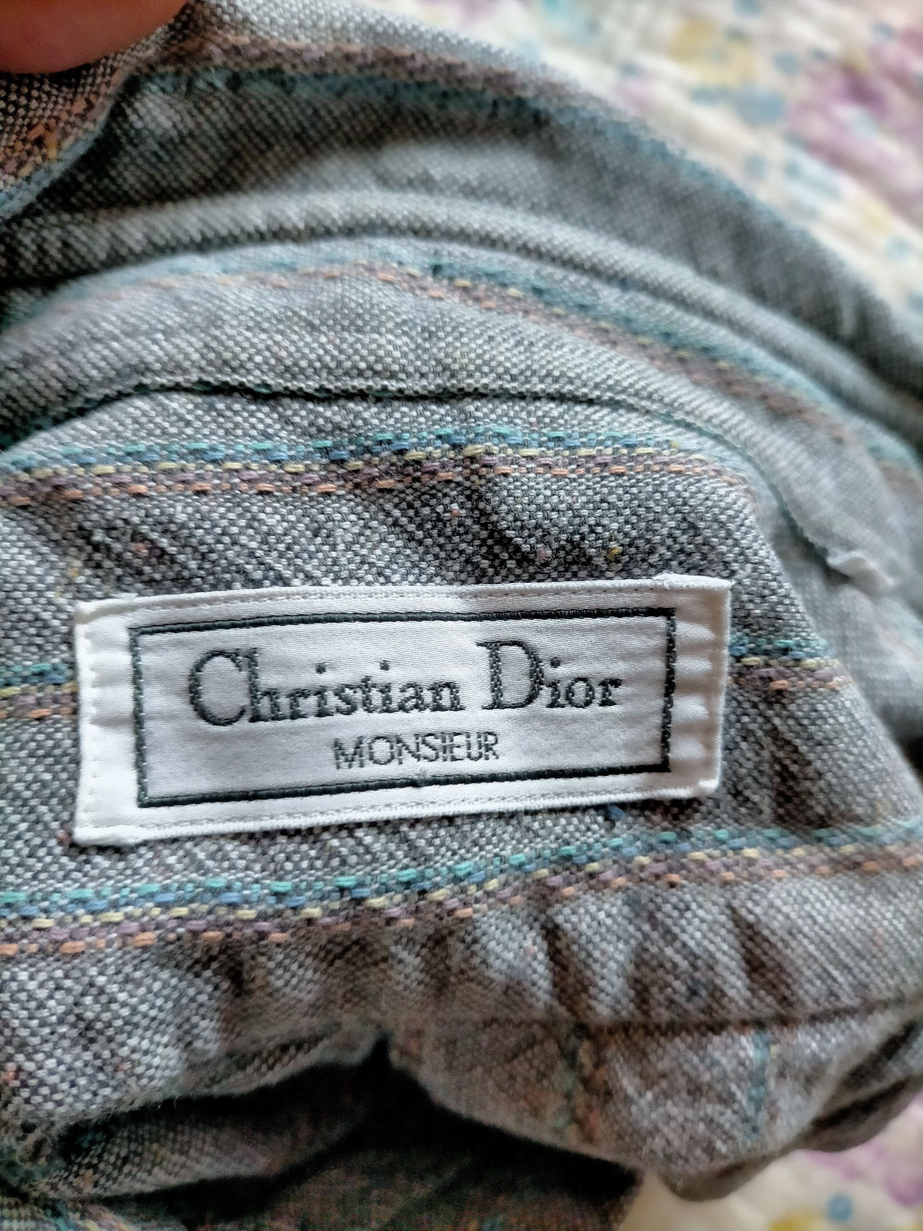 Christian Dior Monsieur Vintage Christian Dior Button ups Shirts Size US L / EU 52-54 / 3 - 6 Thumbnail