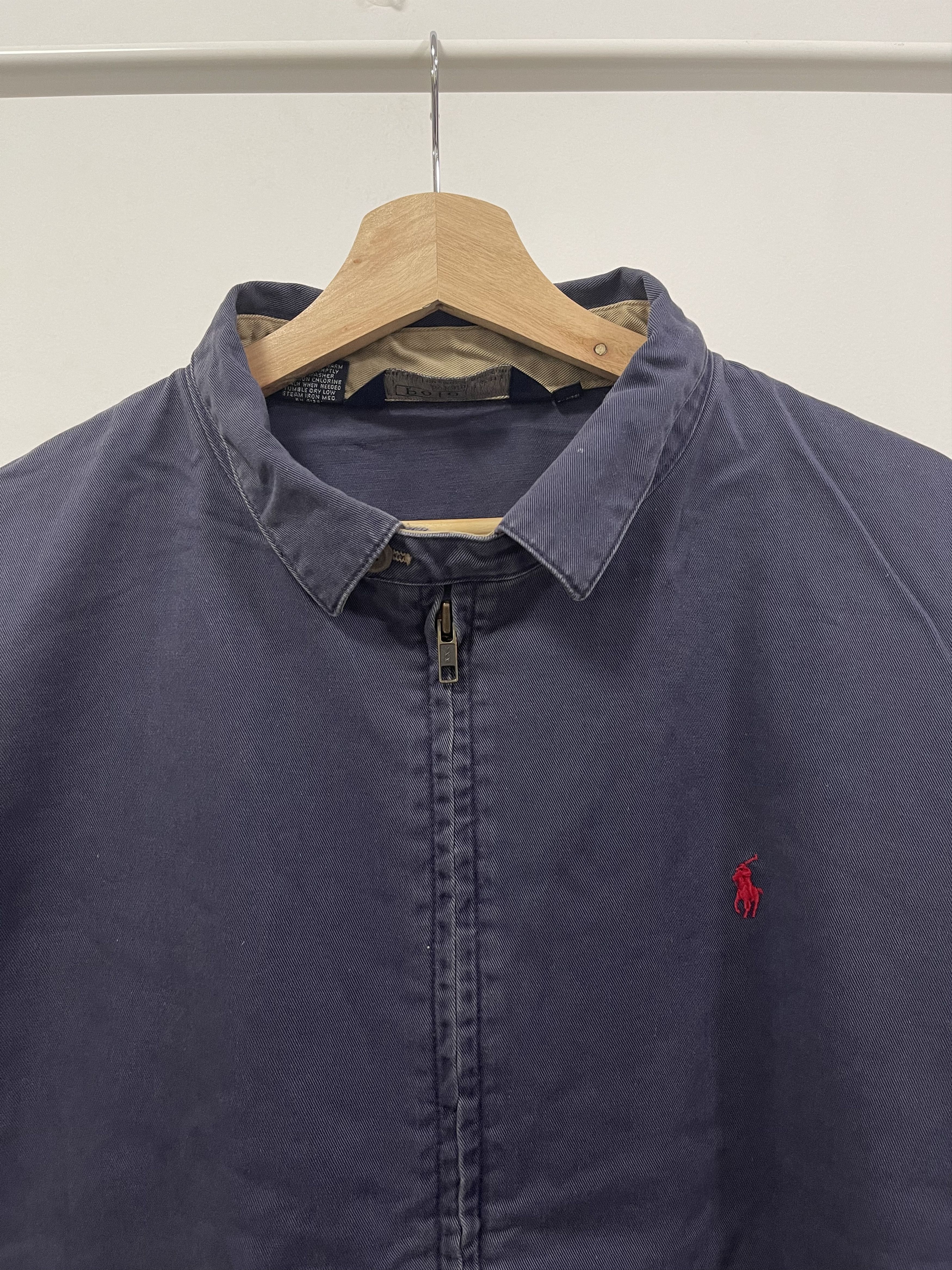 Polo Ralph Lauren Vintage Sun Faded Polo Ralph Lauren Distressed Jacket Size US XL / EU 56 / 4 - 2 Thumbnail