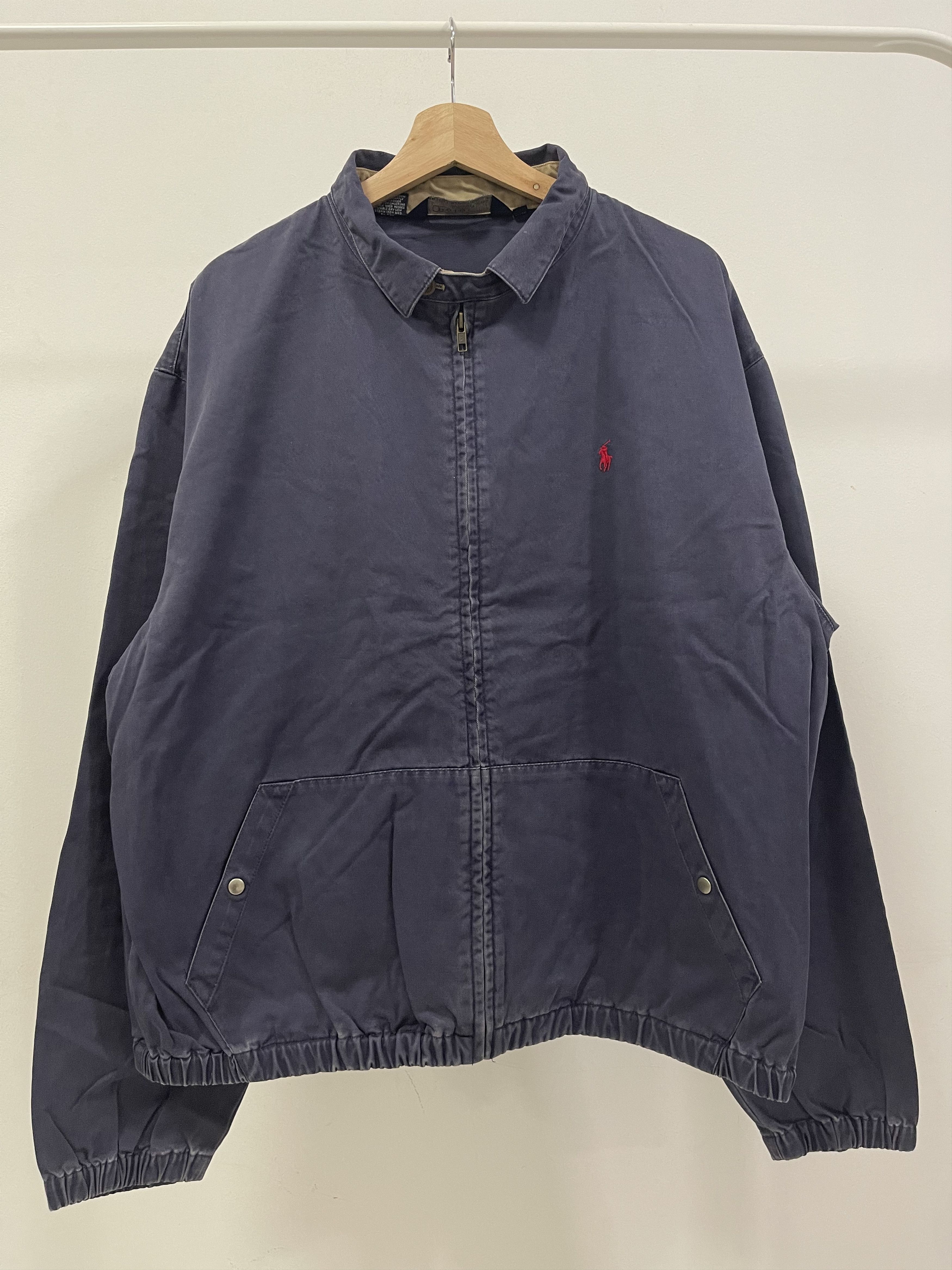 Polo Ralph Lauren Vintage Sun Faded Polo Ralph Lauren Distressed Jacket Size US XL / EU 56 / 4 - 1 Thumbnail