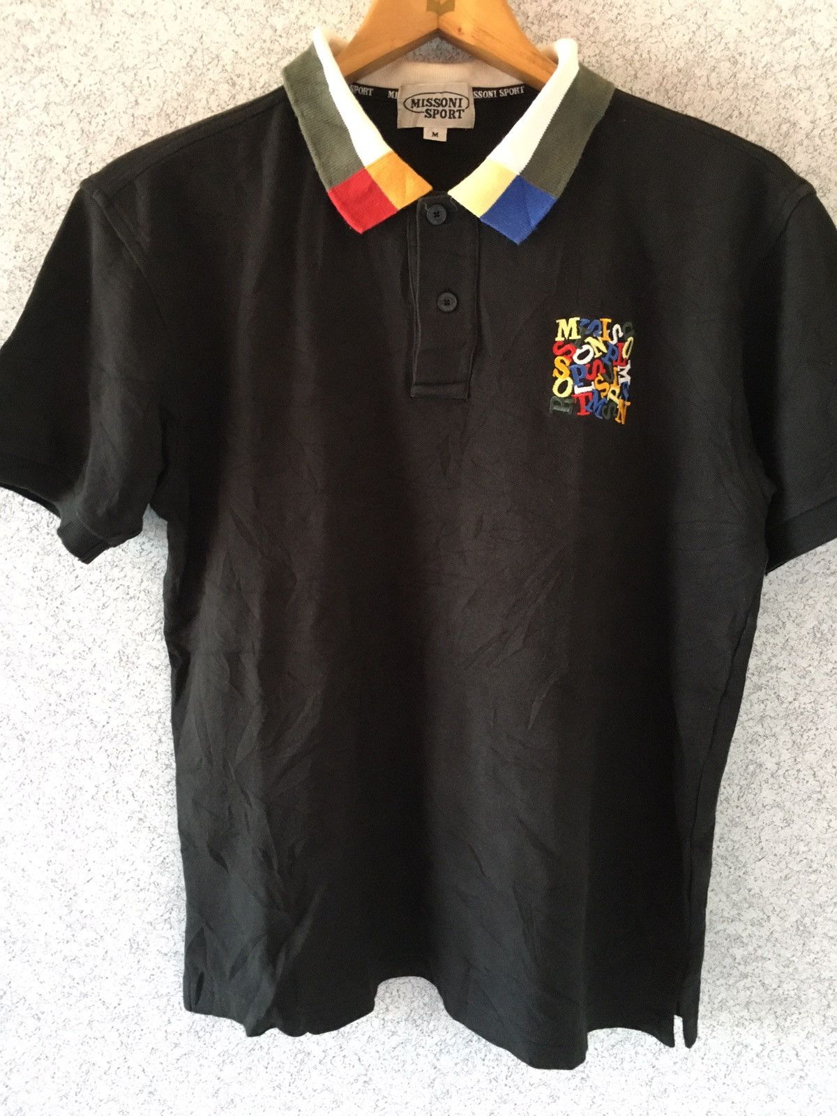Missoni Colourful logo missoni sport polo t Size US S / EU 44-46 / 1 - 1 Thumbnail