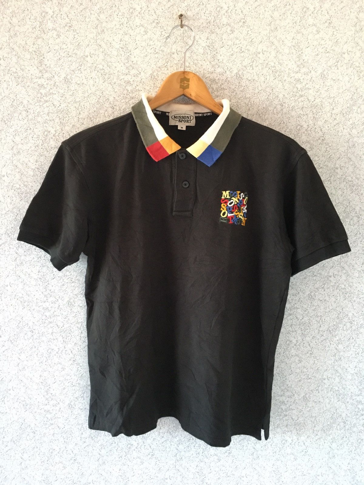 Missoni Colourful logo missoni sport polo t Size US S / EU 44-46 / 1 - 4 Thumbnail