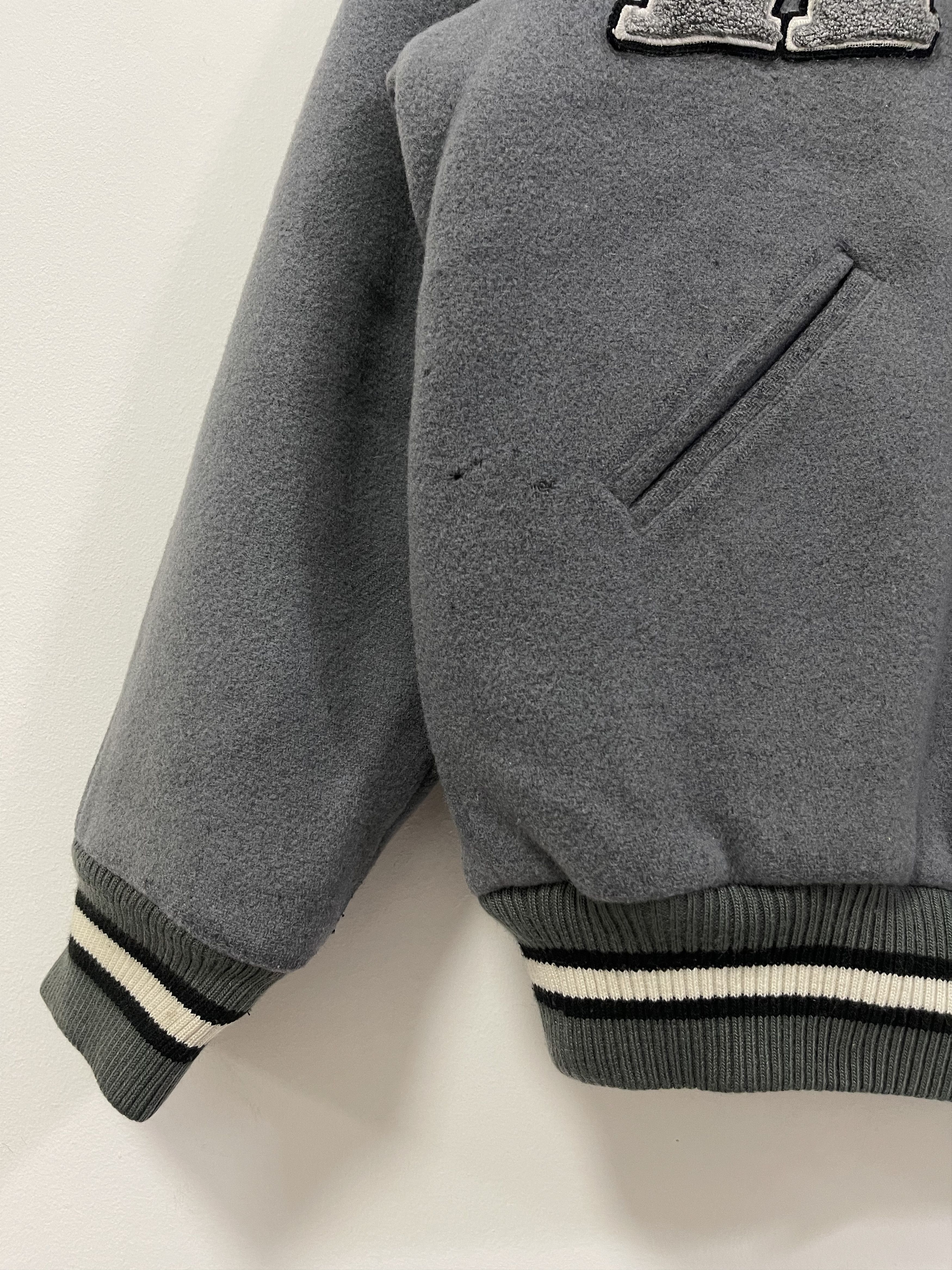 Japanese Brand × Vintage Vintage Kazzrock Wool Varsity Jacket Size US L / EU 52-54 / 3 - 4 Thumbnail