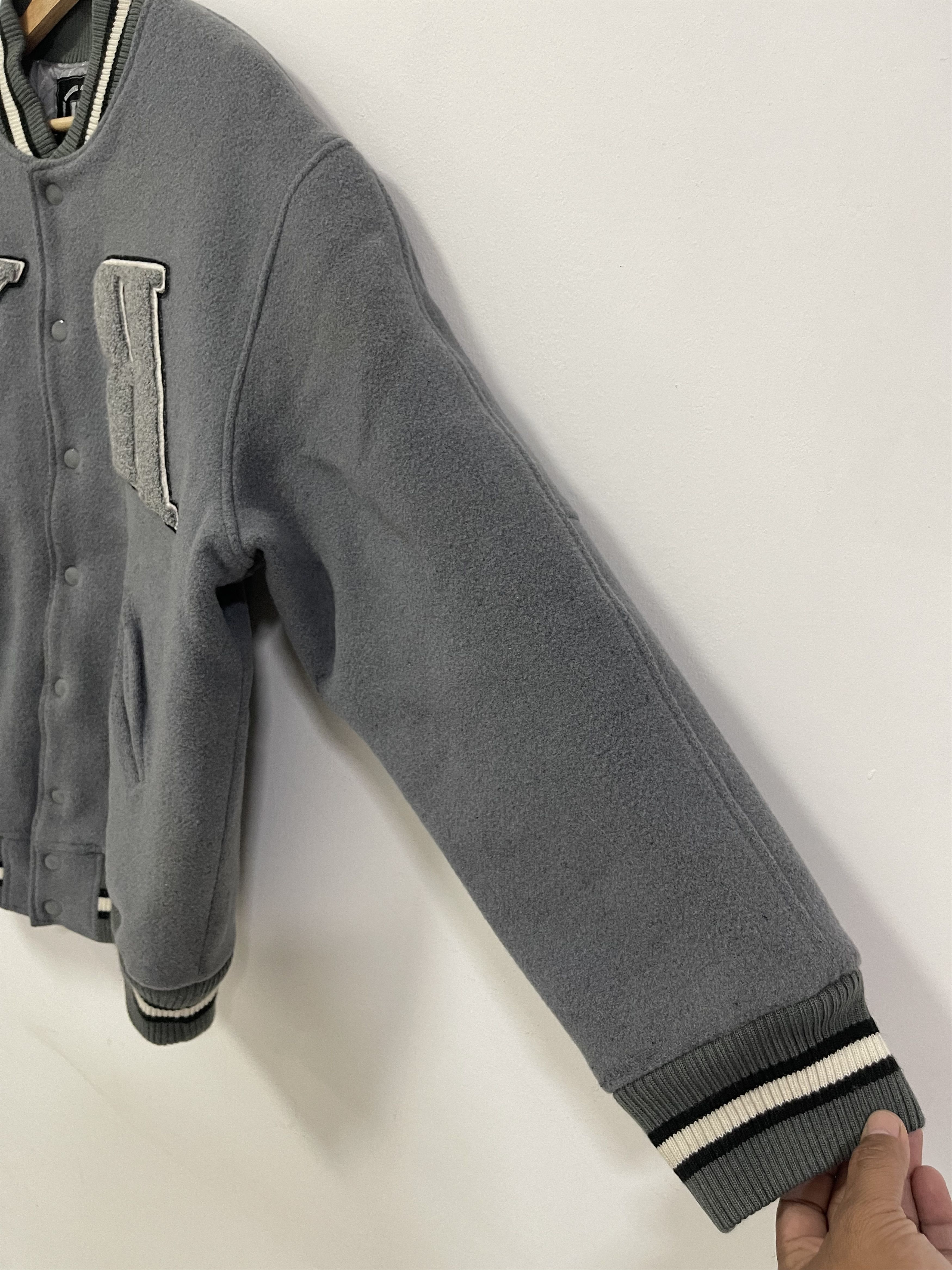 Japanese Brand × Vintage Vintage Kazzrock Wool Varsity Jacket Size US L / EU 52-54 / 3 - 5 Thumbnail