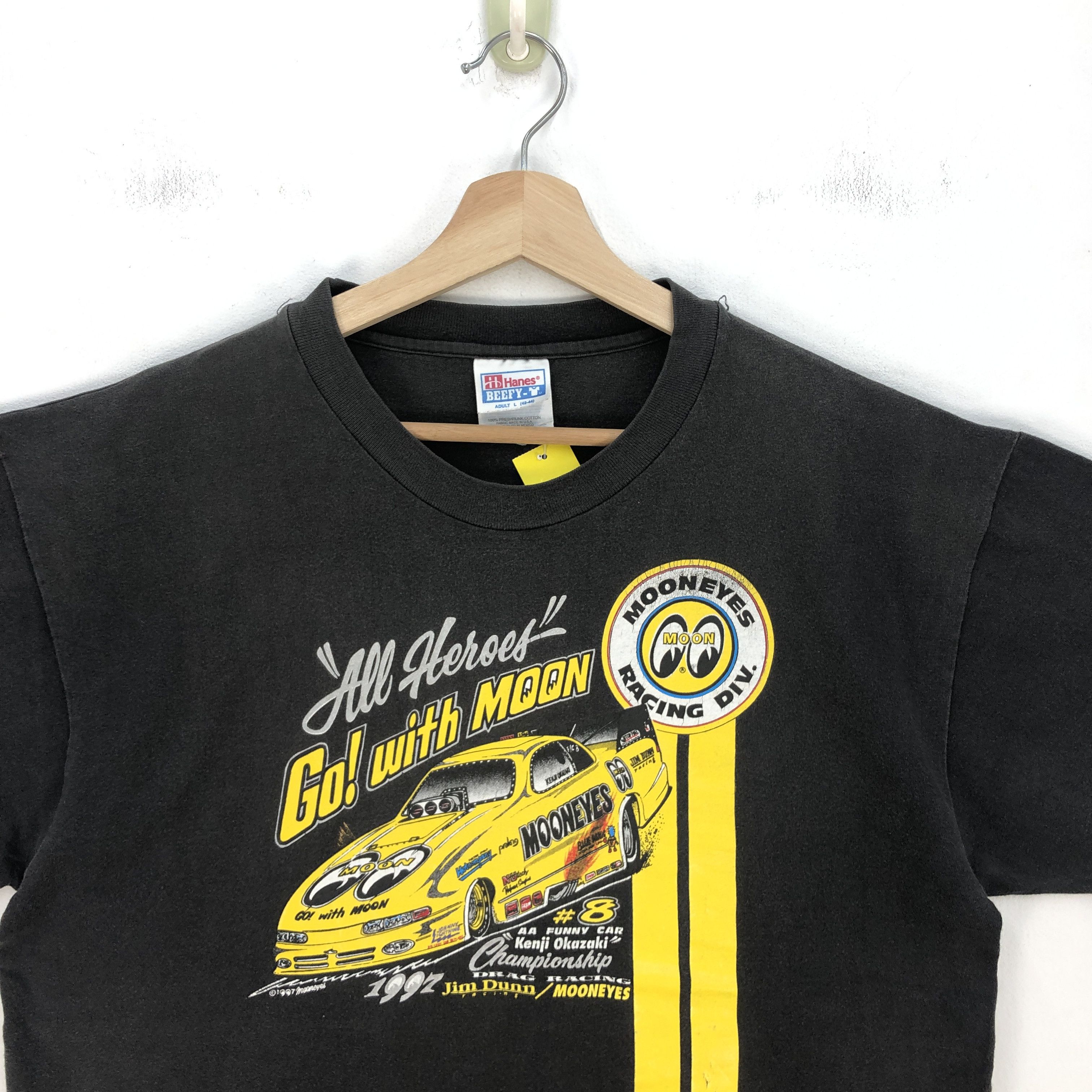 Vintage Vintage Moon Eyes T Shirt Moon Eyes Tees Size XS / US 0-2 / IT 36-38 - 3 Thumbnail