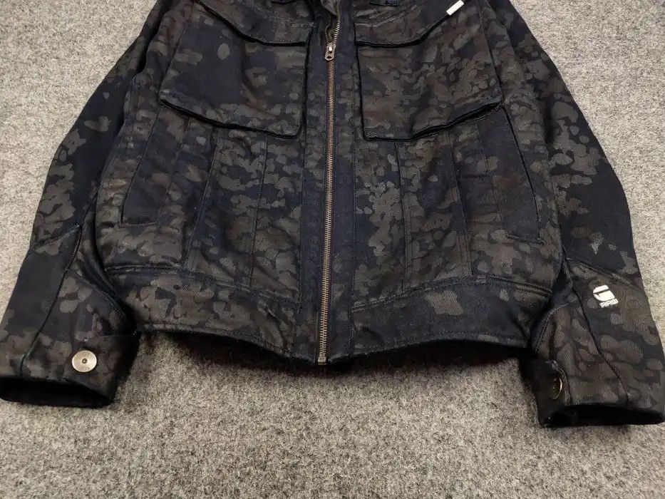 G-Star G Star Raw For The Oceans Occotic Vodan HDD 3D Denim Jacket Size US M / EU 48-50 / 2 - 4 Thumbnail