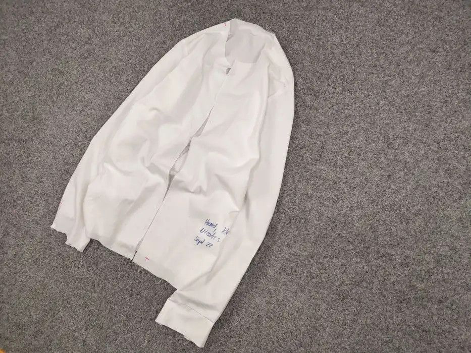 Other Manual Backlog white cotton Avant Garde Sample Shirt Size US L / EU 52-54 / 3 - 2 Thumbnail
