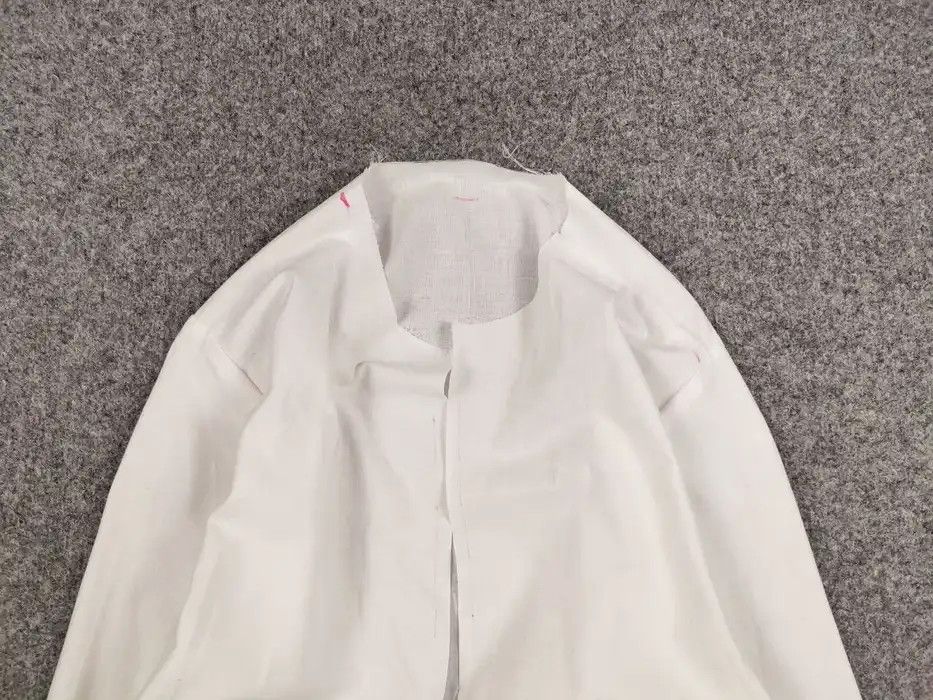 Other Manual Backlog white cotton Avant Garde Sample Shirt Size US L / EU 52-54 / 3 - 3 Thumbnail
