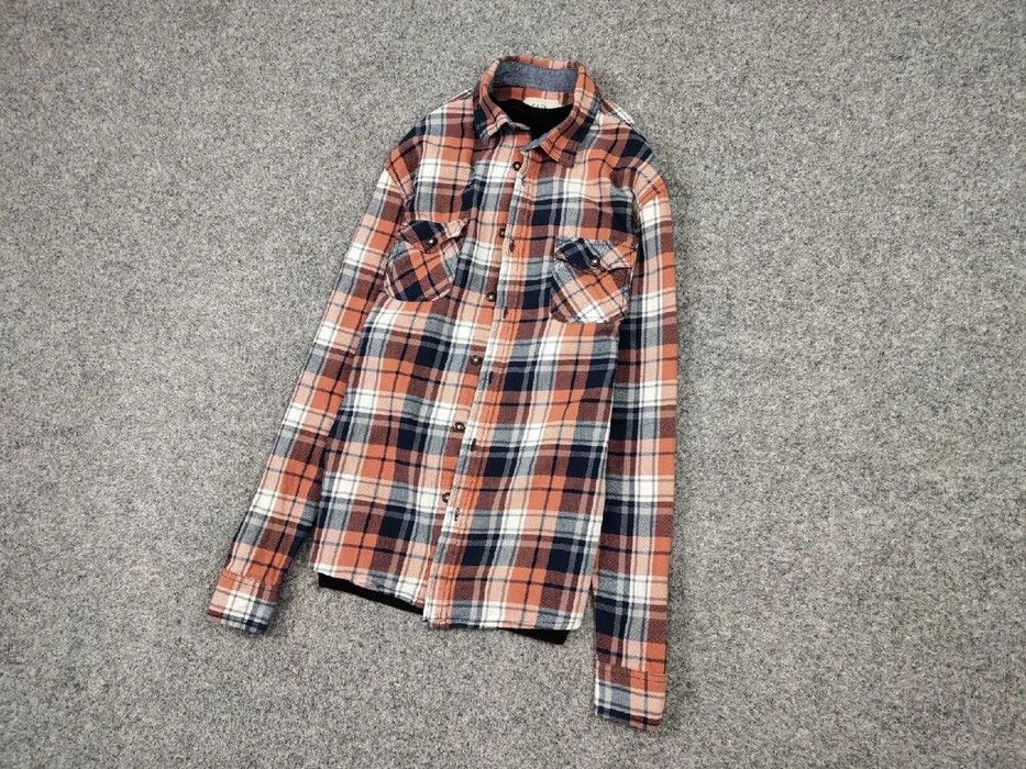 Flannel Vintage Flannel Shirt Travis Scott Style Size US L / EU 52-54 / 3 - 5 Thumbnail