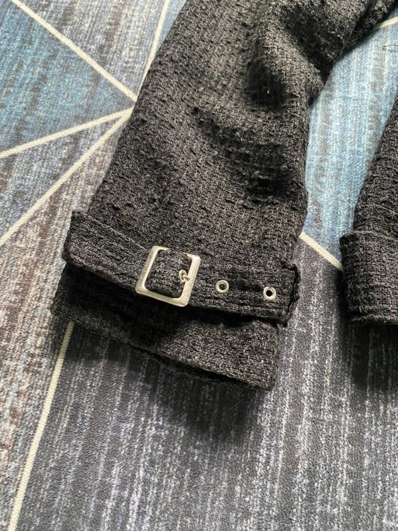 Japanese Brand INTERPLANET BUCKLE BELT BONDAGE STYLE PUNK JACKET Size XS / US 0-2 / IT 36-38 - 14 Thumbnail