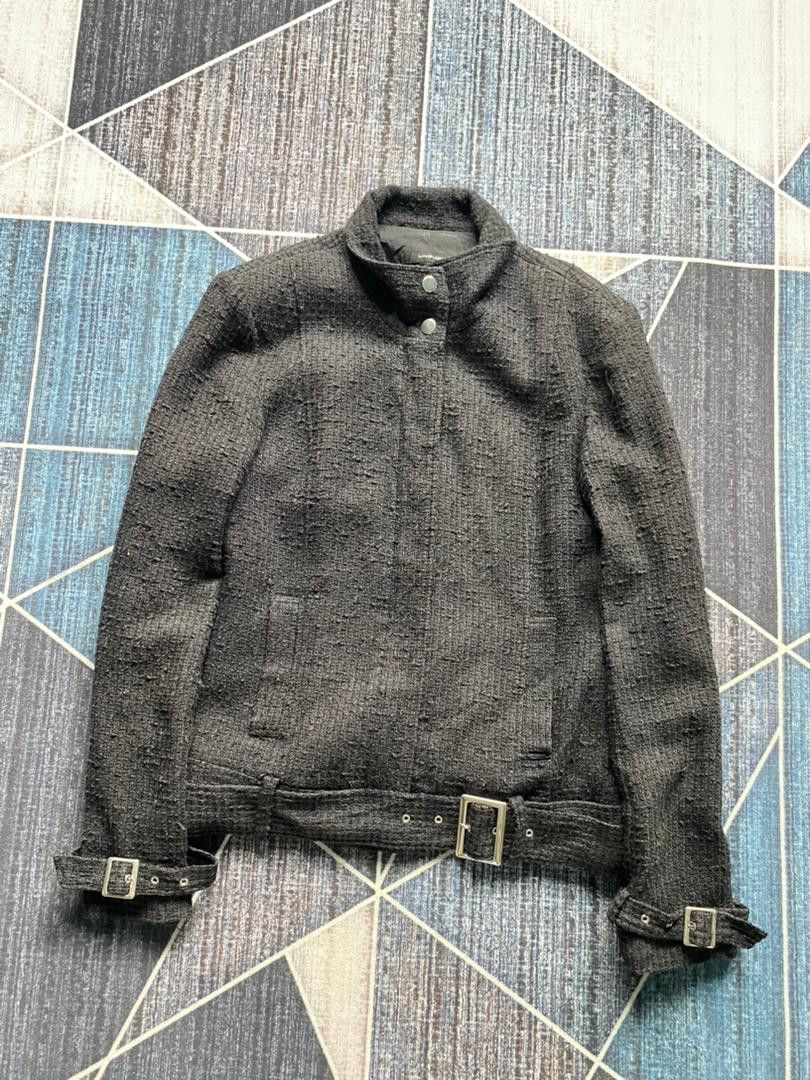 Japanese Brand INTERPLANET BUCKLE BELT BONDAGE STYLE PUNK JACKET Size XS / US 0-2 / IT 36-38 - 1 Thumbnail