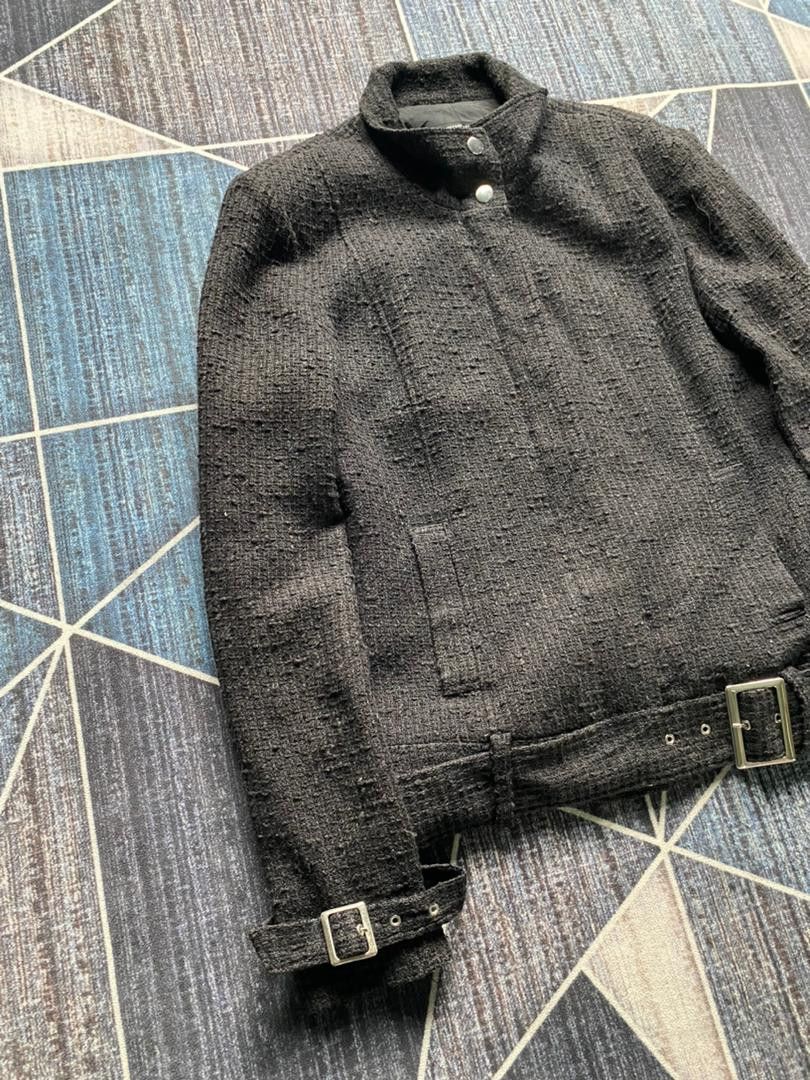 Japanese Brand INTERPLANET BUCKLE BELT BONDAGE STYLE PUNK JACKET Size XS / US 0-2 / IT 36-38 - 2 Thumbnail