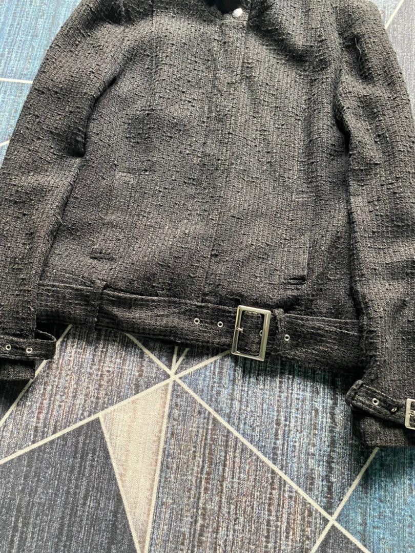 Japanese Brand INTERPLANET BUCKLE BELT BONDAGE STYLE PUNK JACKET Size XS / US 0-2 / IT 36-38 - 5 Thumbnail