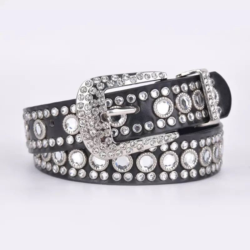 Other Luxury Rhinestone Bling Bling Belts Size ONE SIZE - 1 Thumbnail