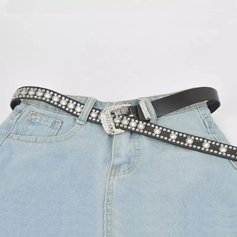 Other Luxury Rhinestone Bling Bling Belts Size ONE SIZE - 2 Thumbnail