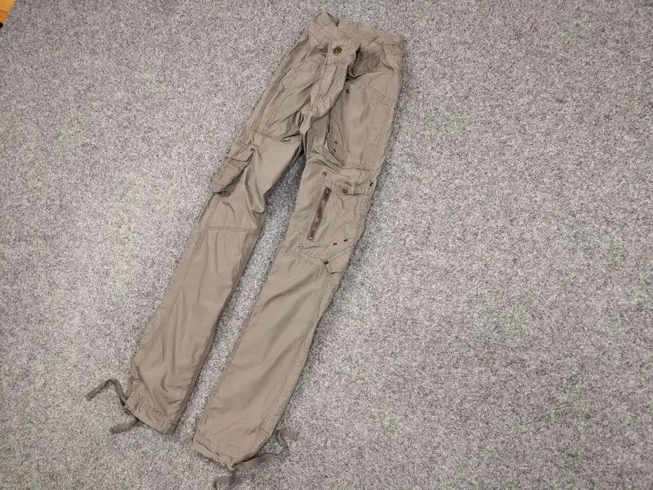 Japanese Brand Vintage Japanese Baggy Multi Pocket Cargo pants Womens Y2K Size 34" / US 12 / IT 48 - 2 Thumbnail