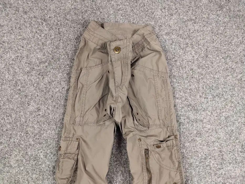 Japanese Brand Vintage Japanese Baggy Multi Pocket Cargo pants Womens Y2K Size 34" / US 12 / IT 48 - 3 Thumbnail