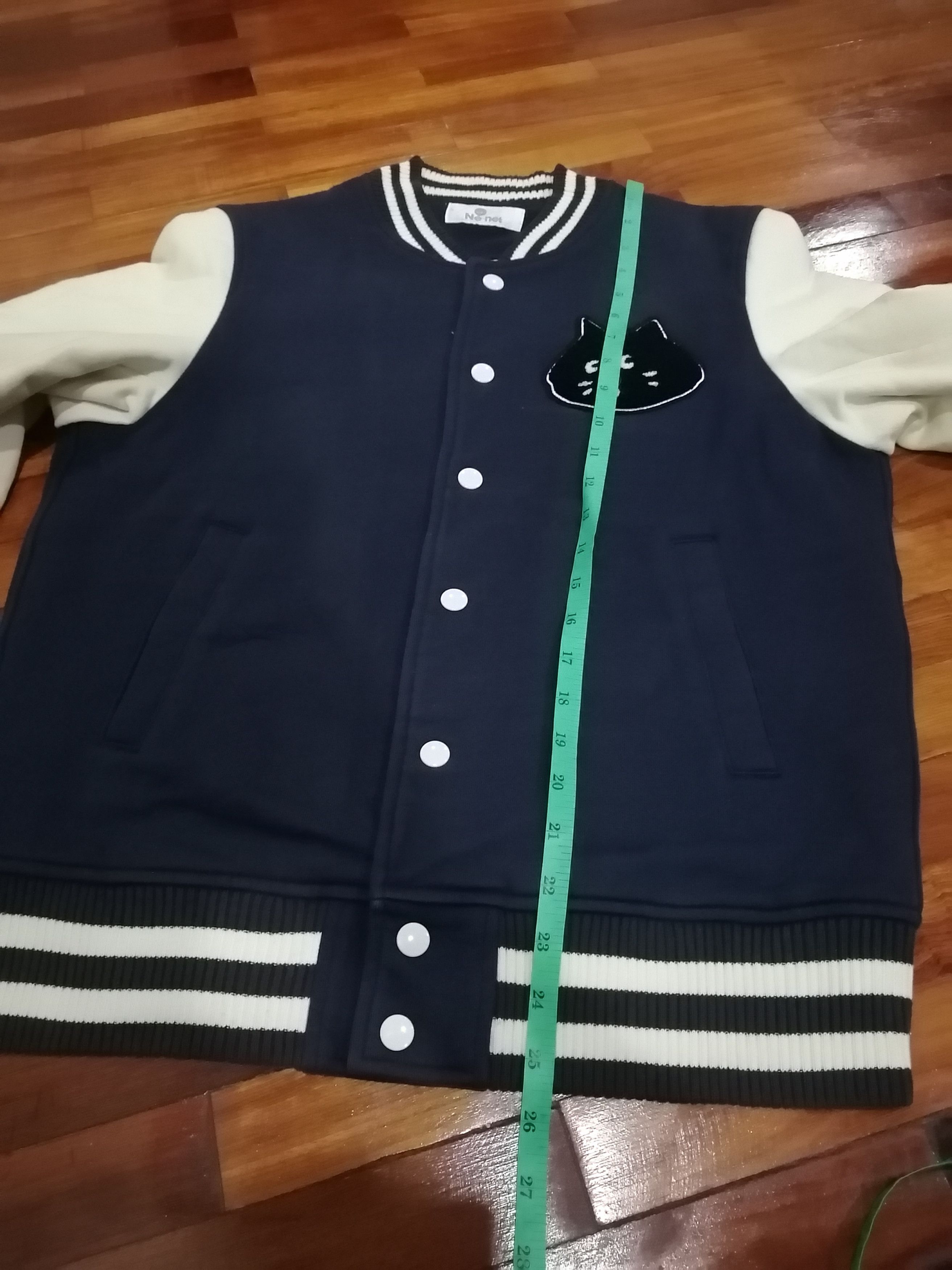 Issey Miyake Vintage Ne-Net Issey Miyake Cat Varsity Jacket Size US M / EU 48-50 / 2 - 12 Thumbnail