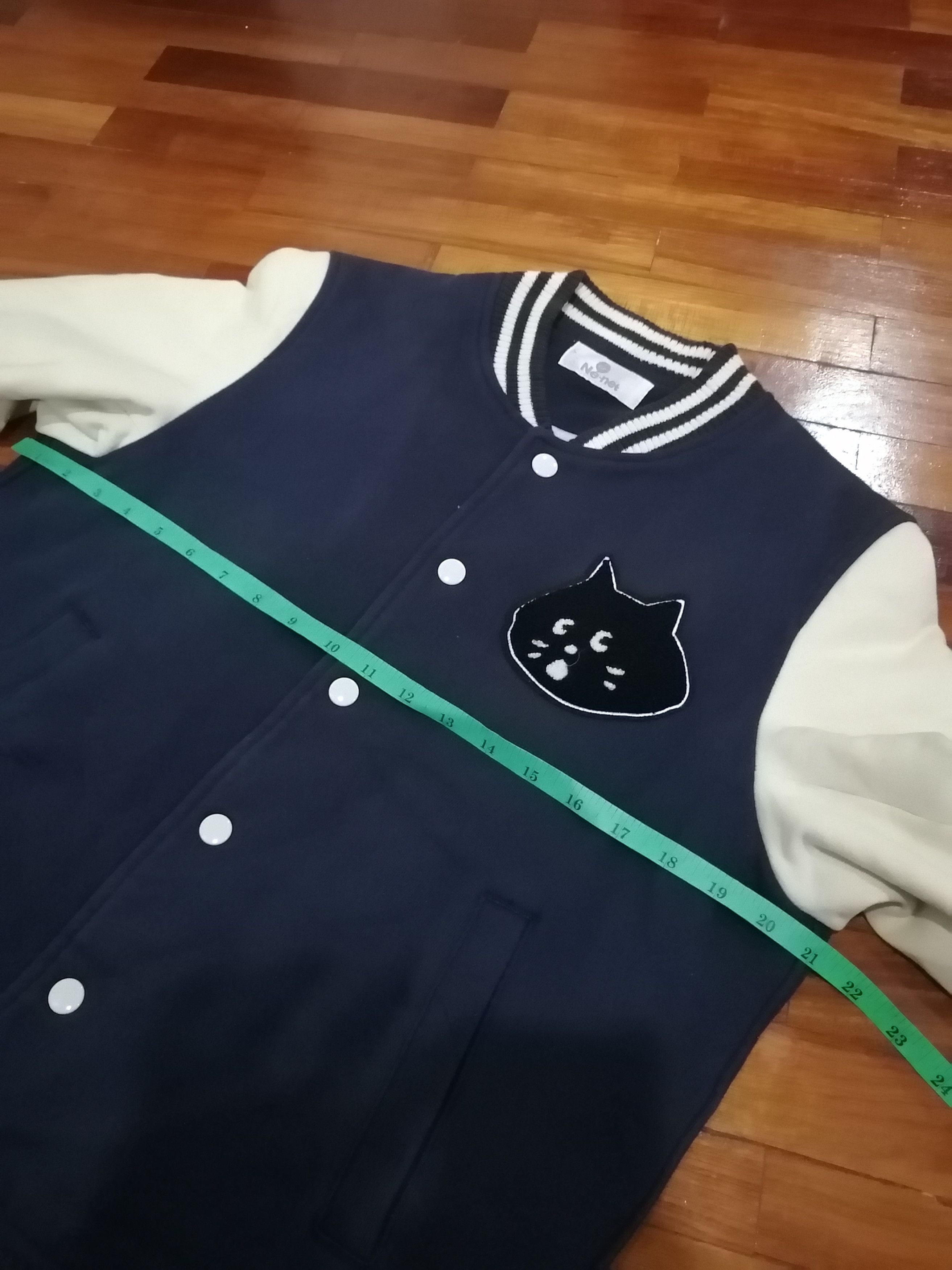 Issey Miyake Vintage Ne-Net Issey Miyake Cat Varsity Jacket Size US M / EU 48-50 / 2 - 13 Thumbnail