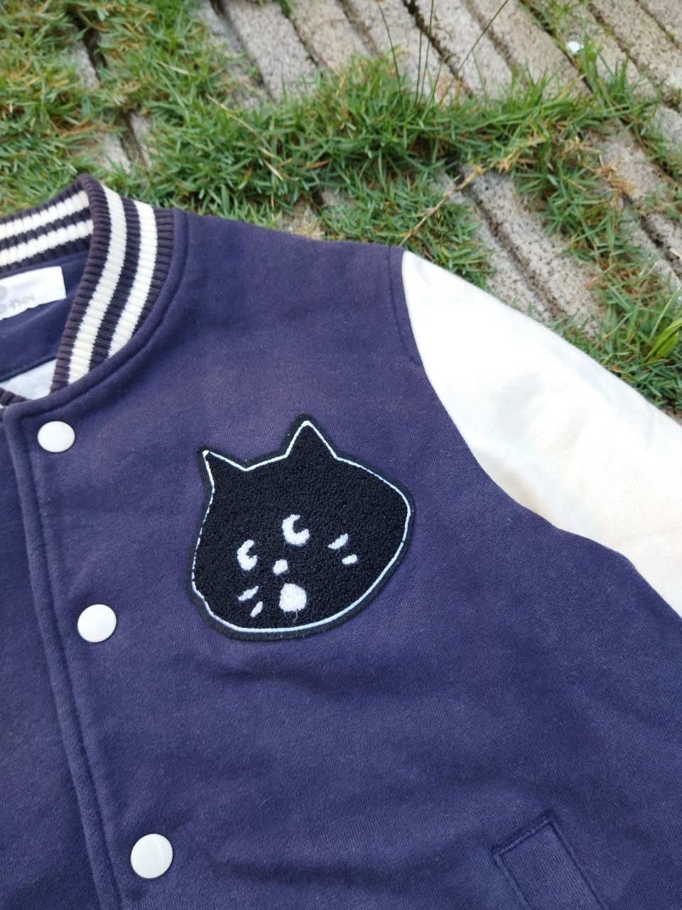 Issey Miyake Vintage Ne-Net Issey Miyake Cat Varsity Jacket Size US M / EU 48-50 / 2 - 8 Thumbnail