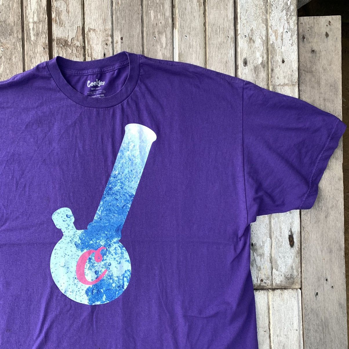 Cookies Thrashed Faded Cookies Tshirt Size US XXL / EU 58 / 5 - 2 Thumbnail