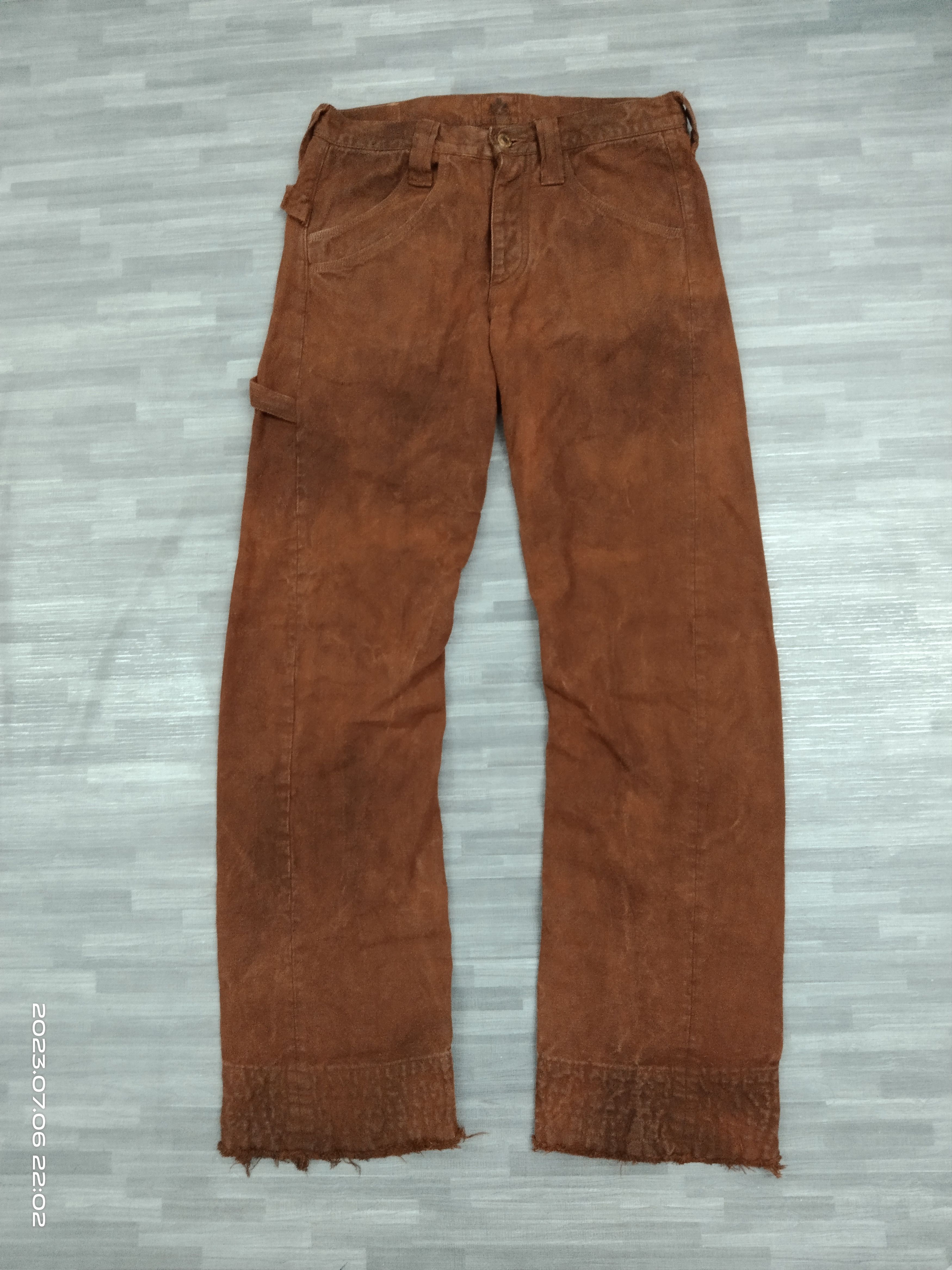 Other SICK TWIST CIRCULATION DENIM PANTS Size US 30 / EU 46 - 2 Thumbnail