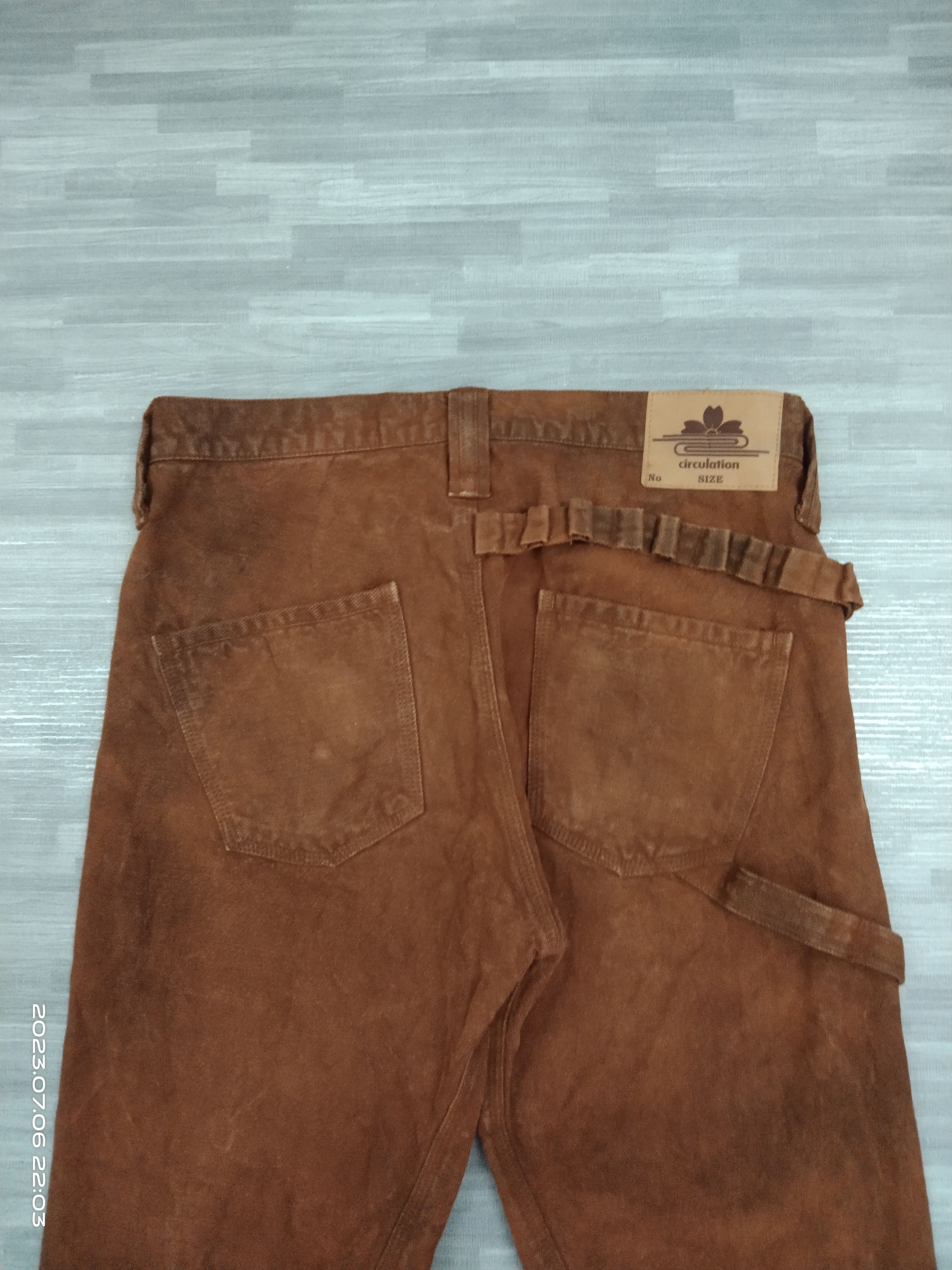 Other SICK TWIST CIRCULATION DENIM PANTS Size US 30 / EU 46 - 5 Thumbnail