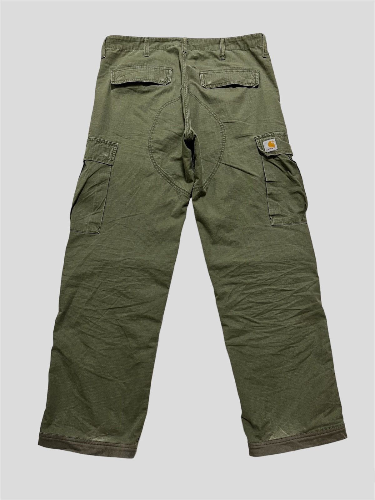 Carhartt Carhartt Khaki Cargo Pants Vintage Size US 34 / EU 50 - 1 Thumbnail