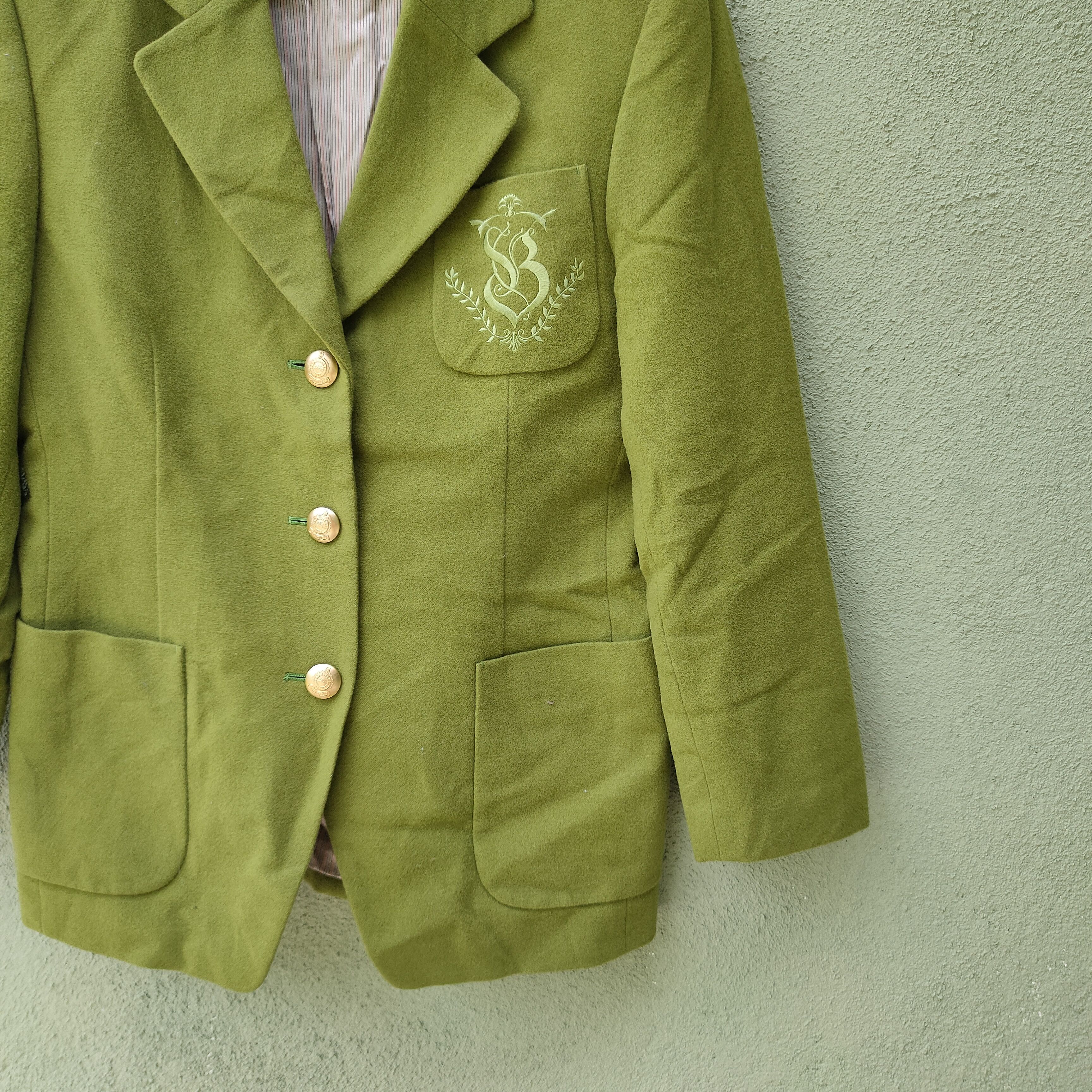 Vintage BURBERRYS Embroidery Logo Coat Jacket